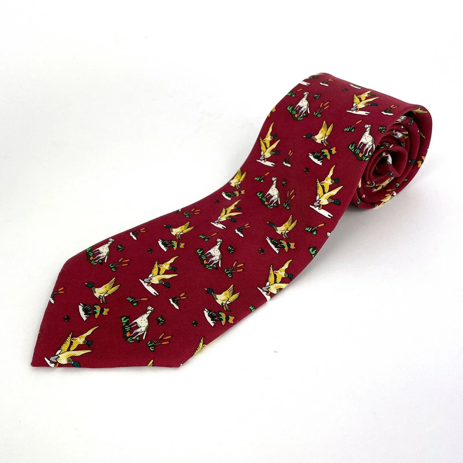 Oxford Blue Mens Silk Tie - Image 10