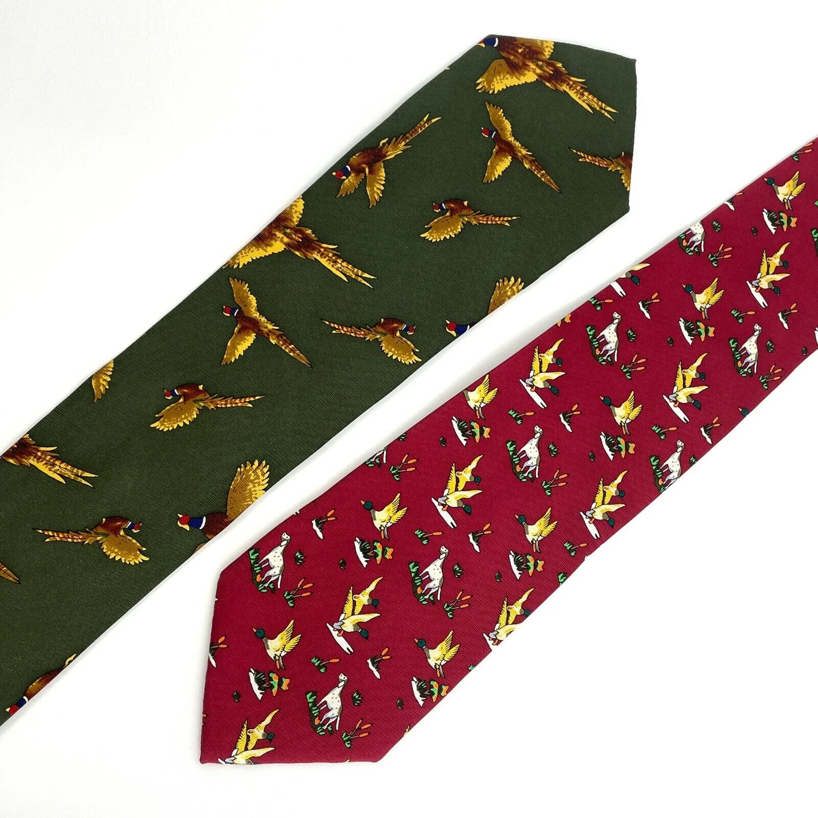 Oxford Blue Mens Silk Tie - Image 12