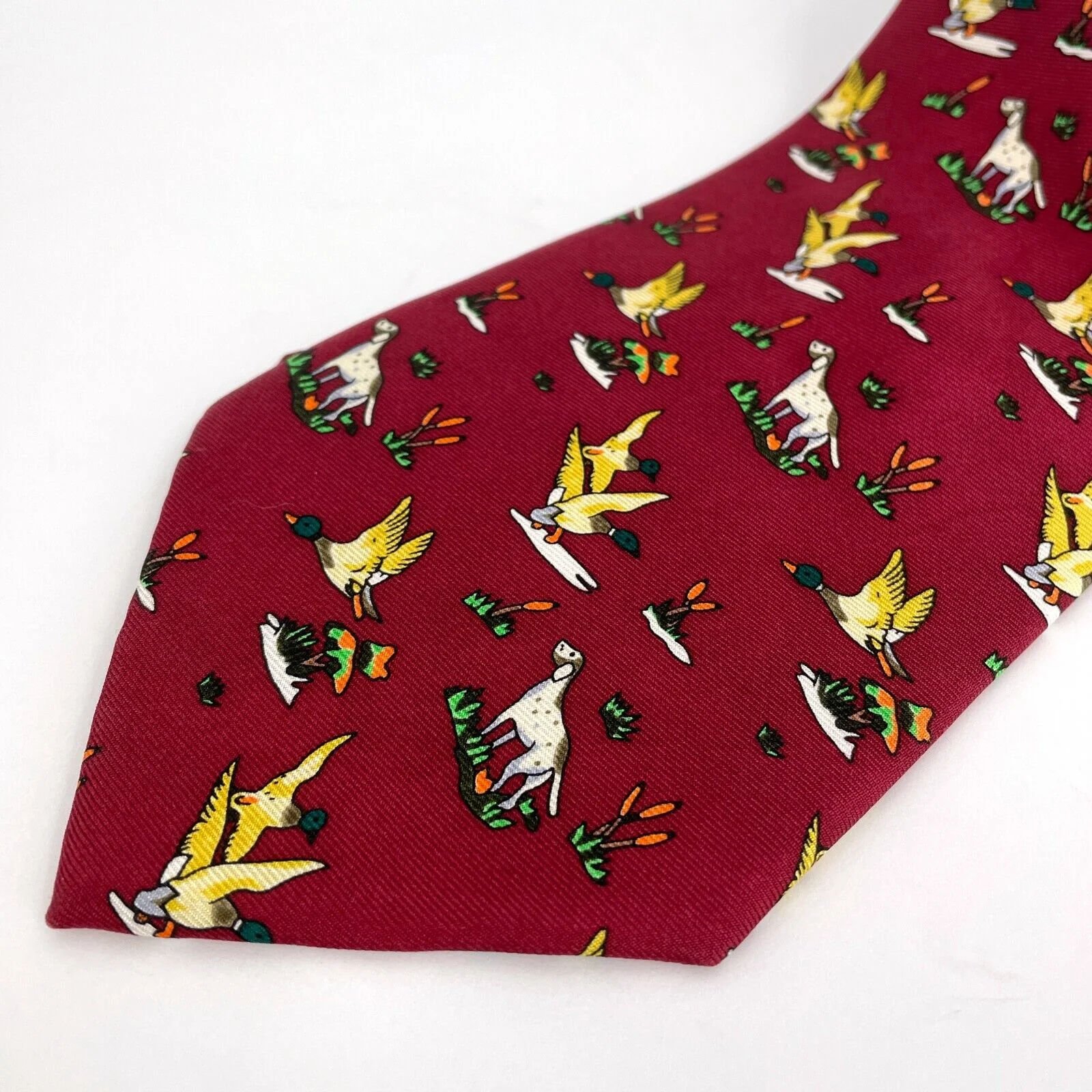 Oxford Blue Mens Silk Tie - Image 14