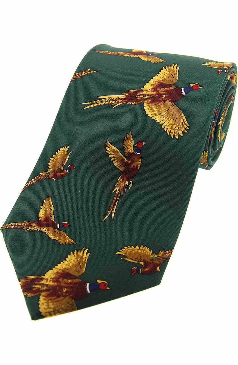 Oxford Blue Mens Silk Tie - Image 8