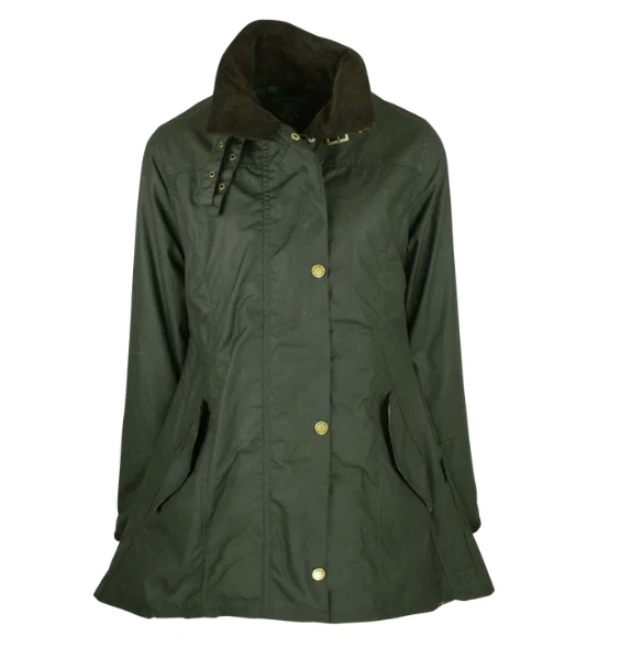Oxford Blue Ladies Olivia Wax Jacket - Image 13