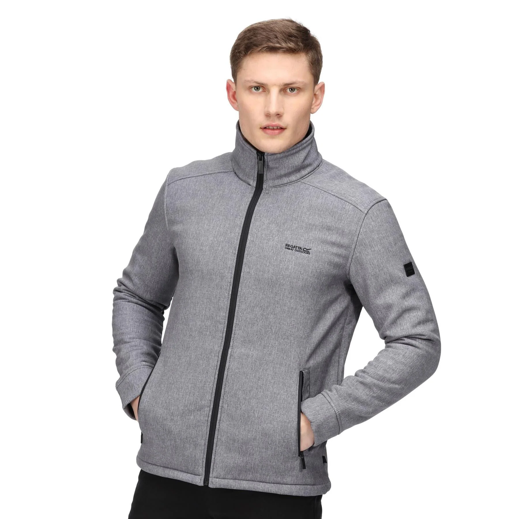 Regatta Caelum Lightweight Jacket Mens Softshell - Image 2