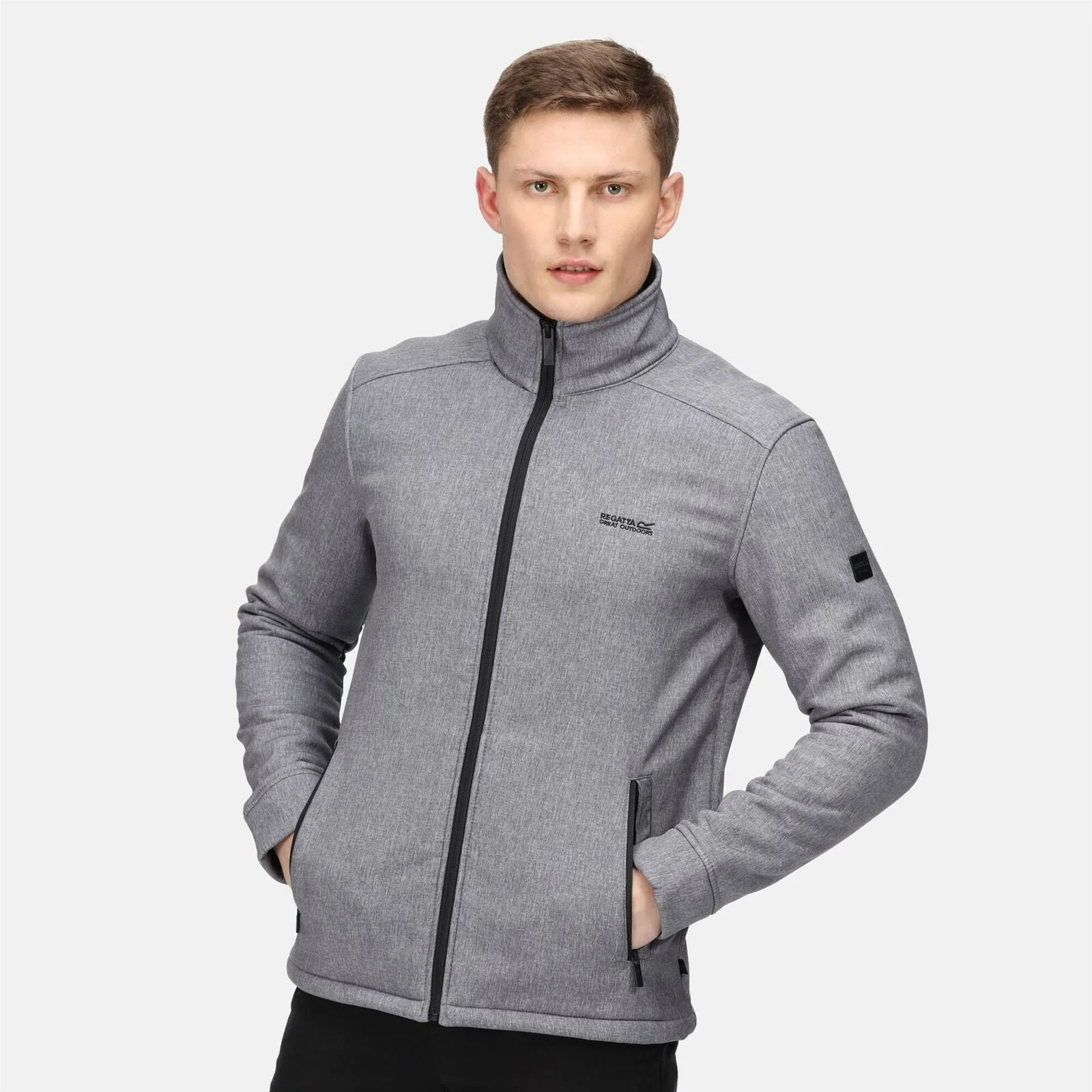 Regatta Caelum Lightweight Jacket Mens Softshell - Image 9