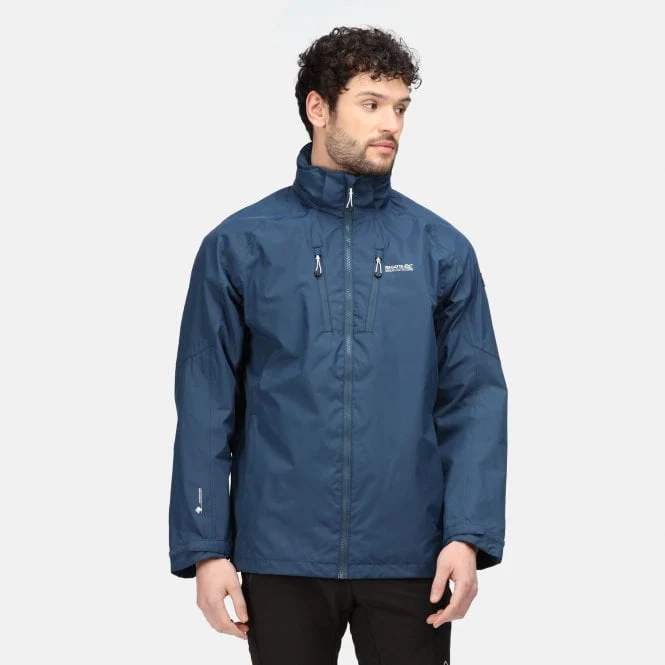 Regatta Calderdale IV Mens Waterproof Hooded Jacket Coat - Image 5