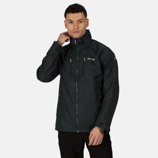 Regatta Calderdale IV Mens Waterproof Hooded Jacket Coat - Image 6