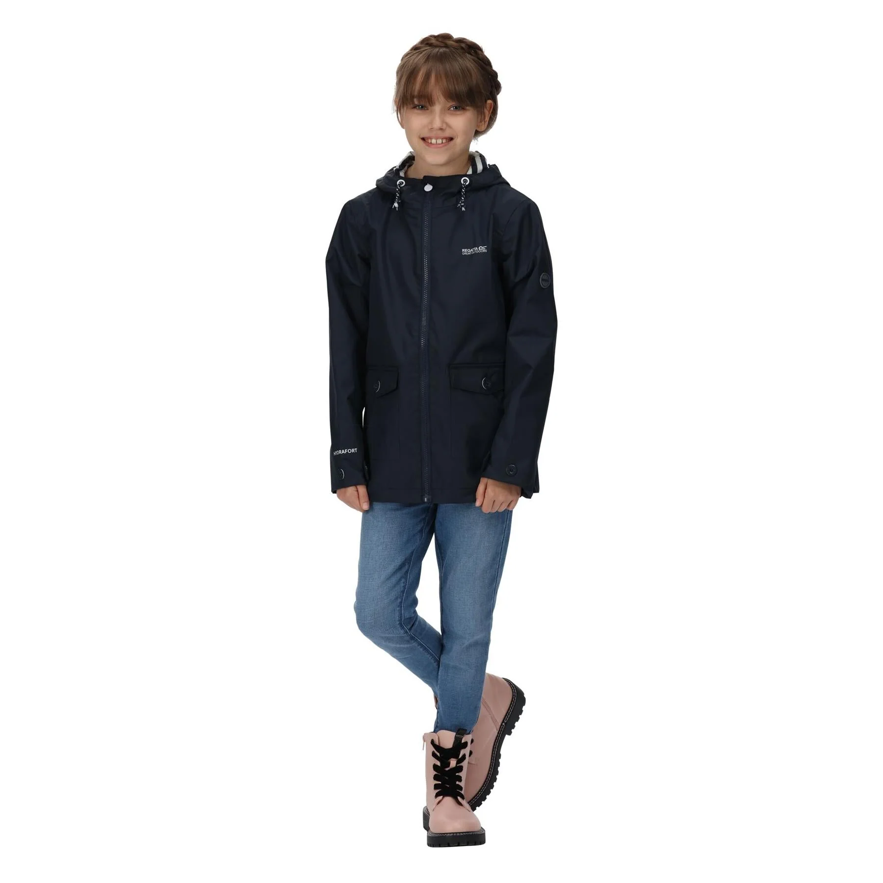 Regatta Girls Belladonna Waterproof Jacket Coat - Image 3