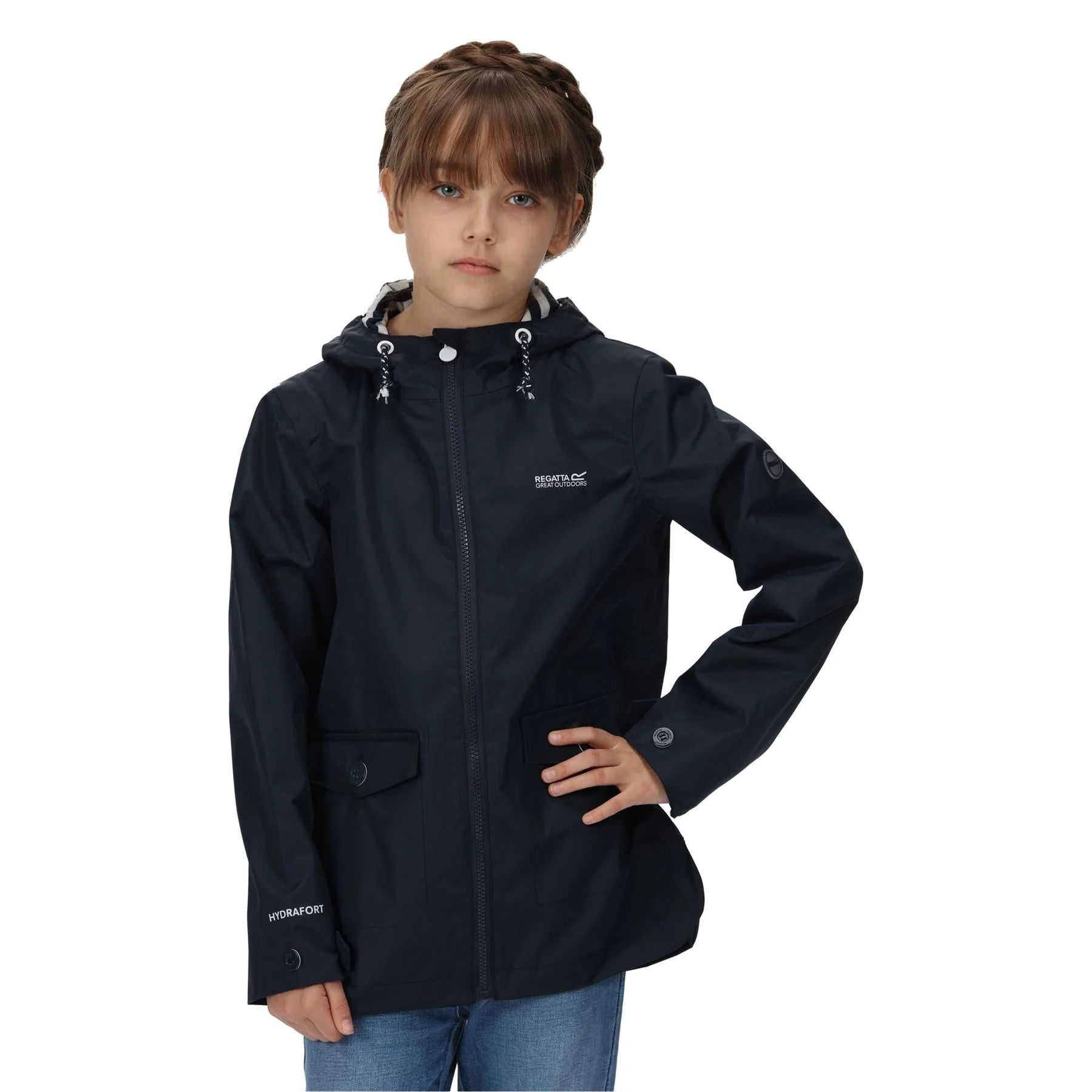 Regatta Girls Belladonna Waterproof Jacket Coat - Image 4