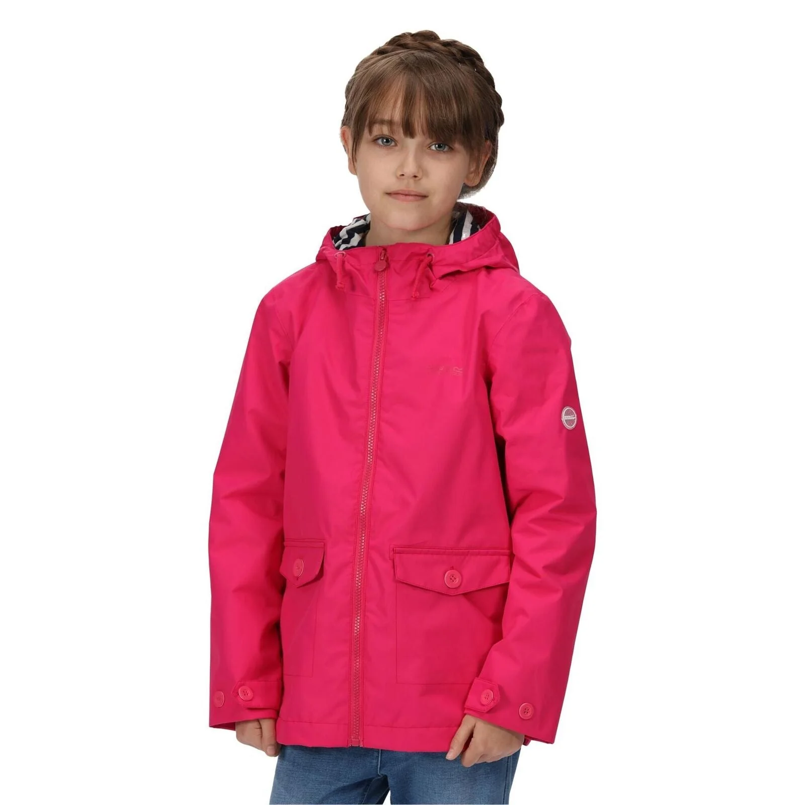Regatta Girls Belladonna Waterproof Jacket Coat - Image 6