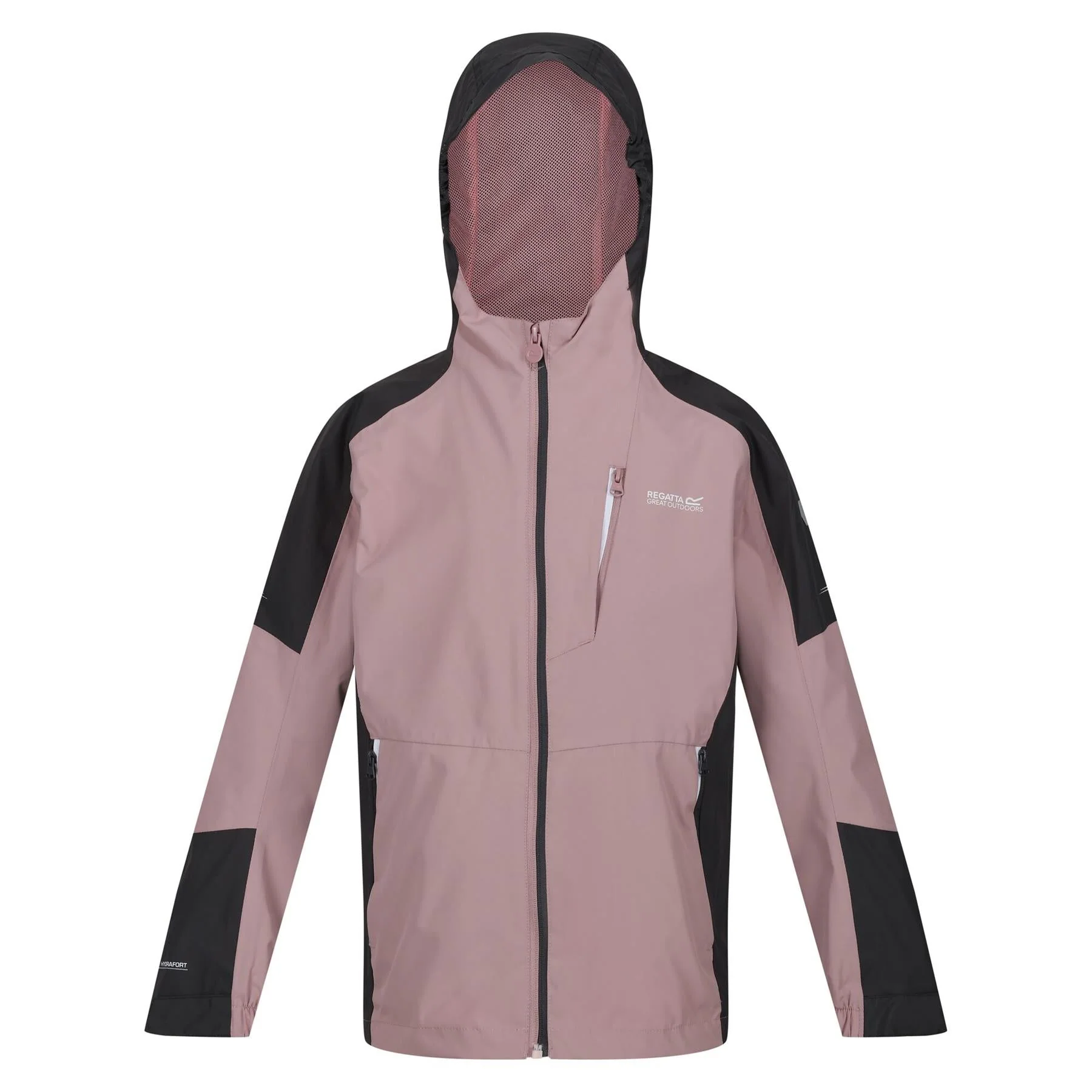 Regatta Kids Calderdale II Waterproof Hooded Zip Pocket Jacket - Image 17