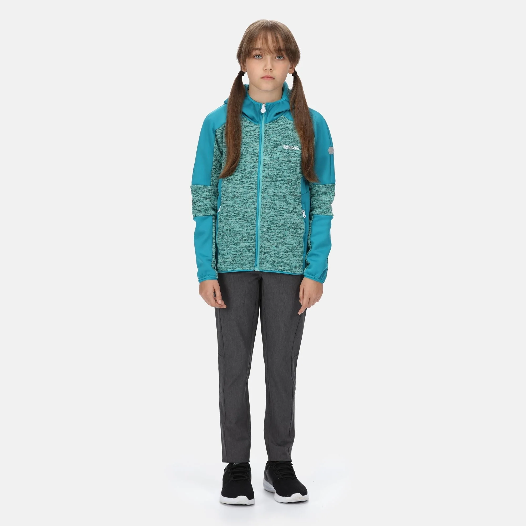 Regatta Kids' Dissolver V Full Zip Fleece - Image 3