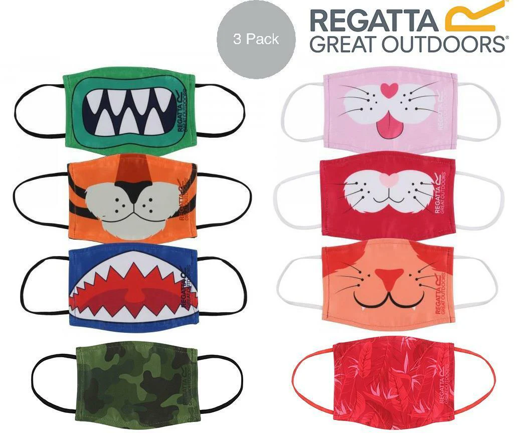 Regatta Kids Face Mask Coverings - Image 8