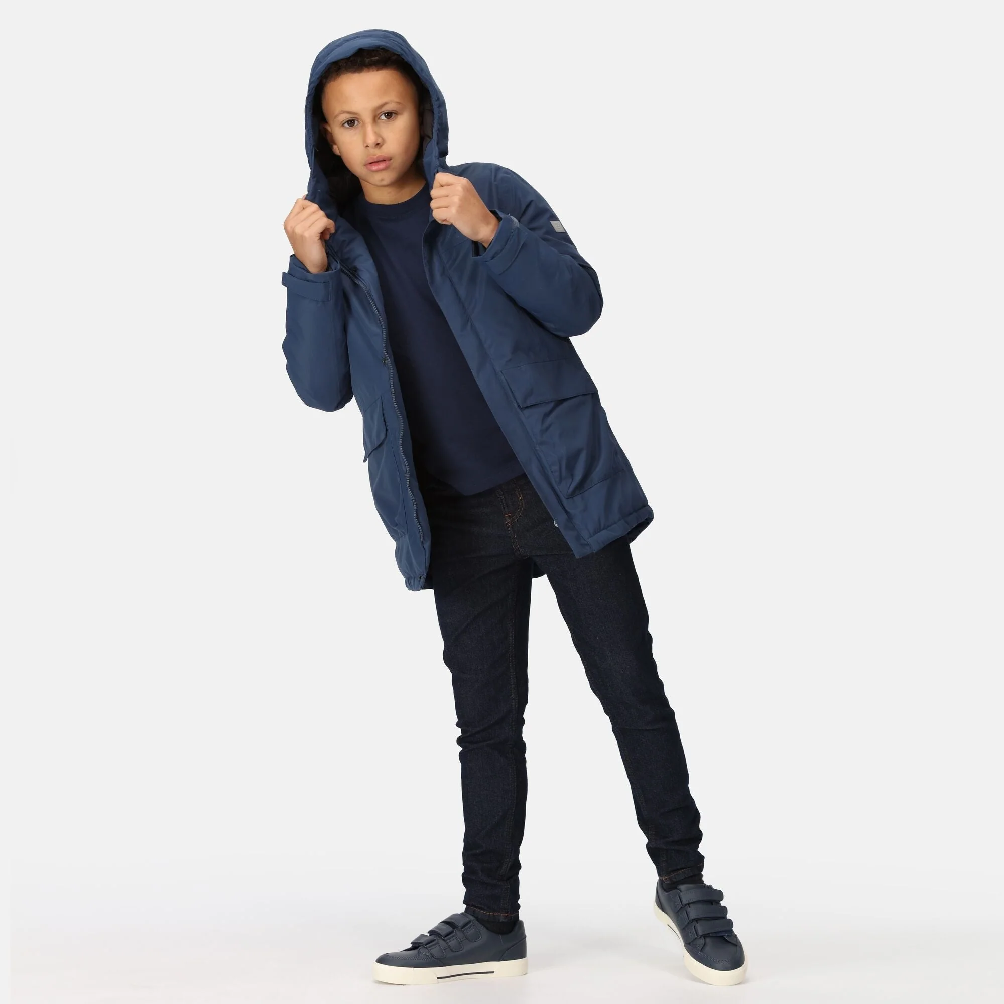 Regatta Kids' Farbank Waterproof Jacket - Image 3