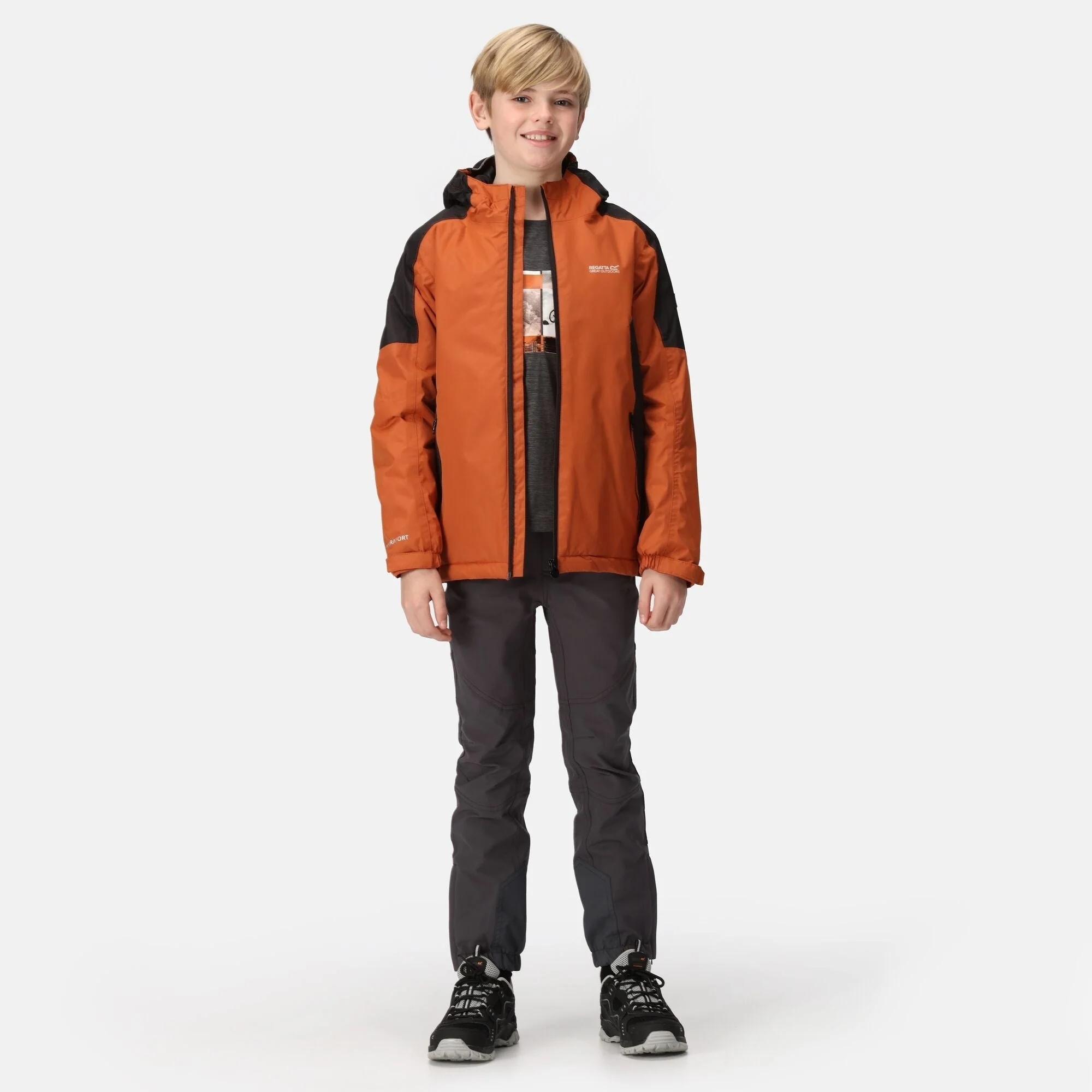 Regatta Kids' Hurdle IV Waterproof Insulated Jacket - Image 3
