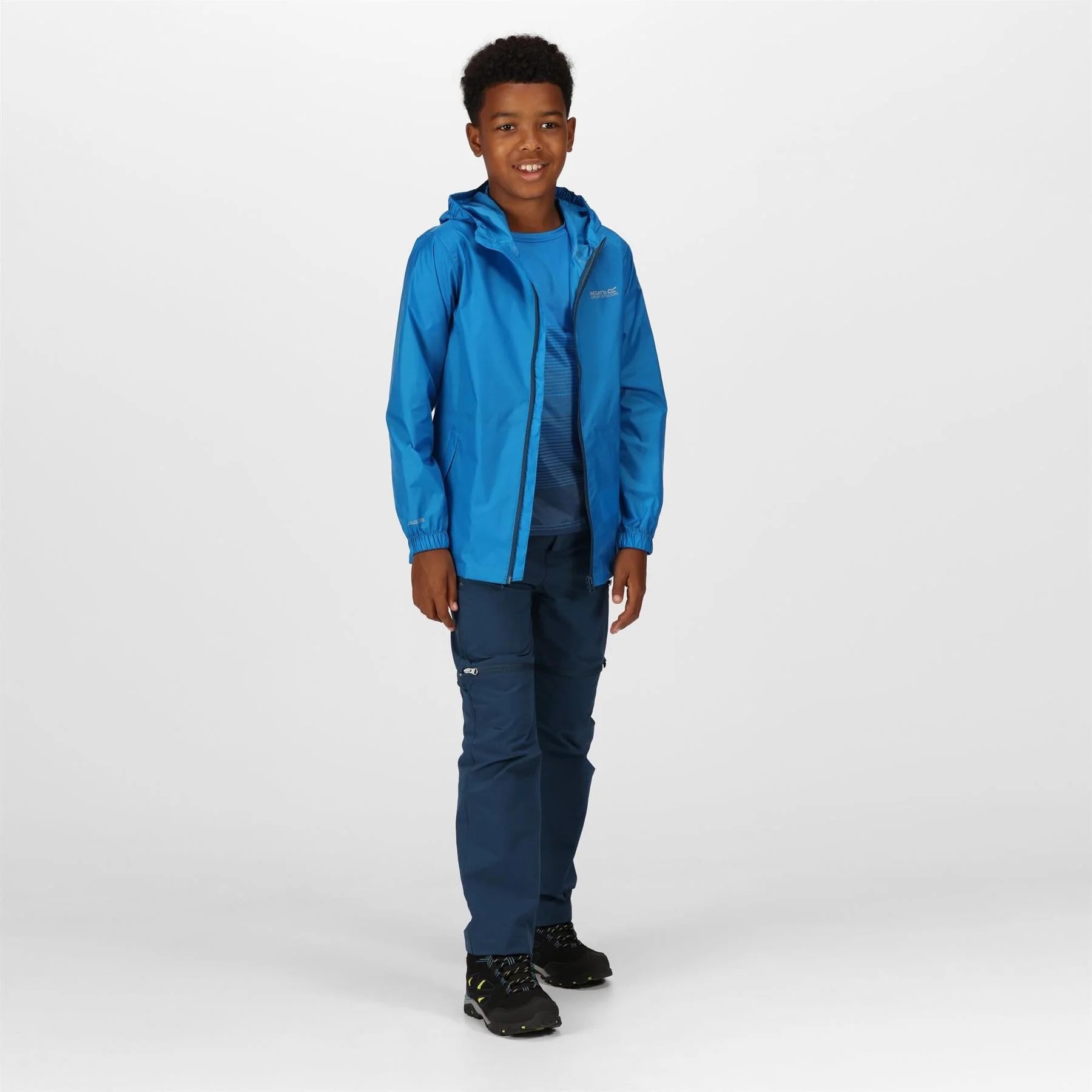 Regatta Kids Pack it Jacket III Lightweight Waterproof Packaway Jacket - Image 14