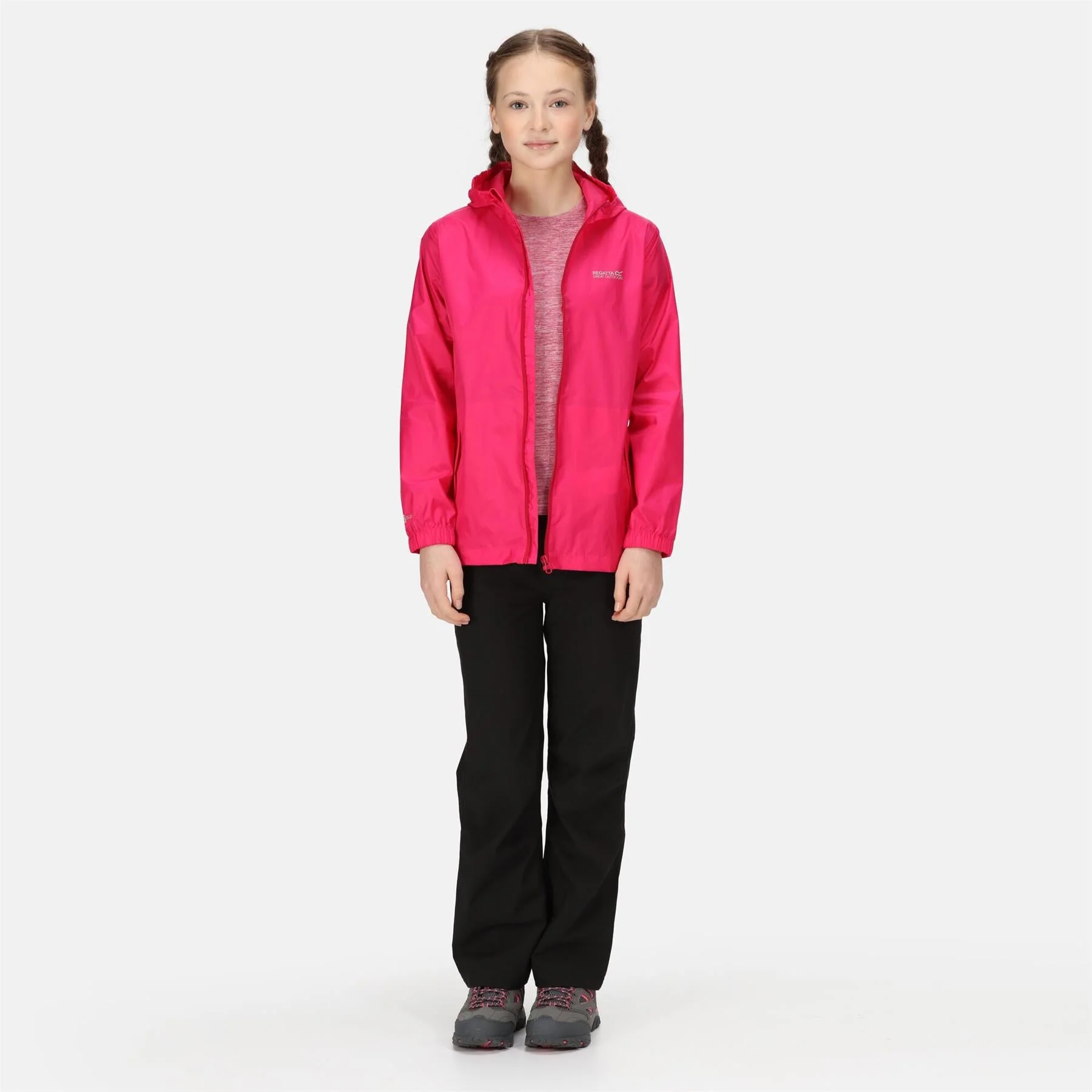 Regatta Kids Pack it Jacket III Lightweight Waterproof Packaway Jacket - Image 23
