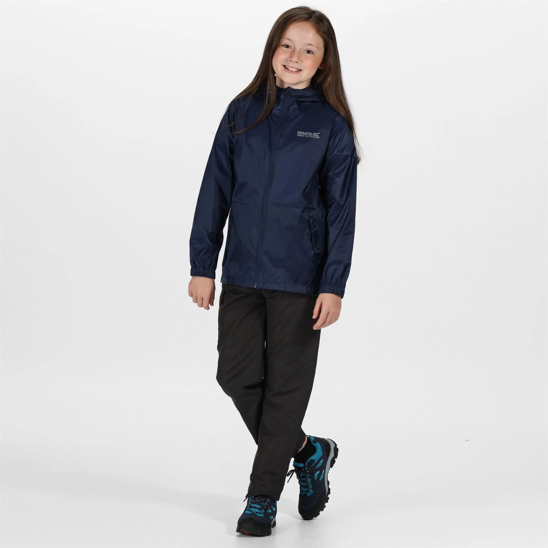 Regatta Kids Pack it Jacket III Lightweight Waterproof Packaway Jacket - Image 24