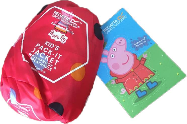 Regatta Kids Pack it Jacket III Lightweight Waterproof Packaway Jacket - Image 33