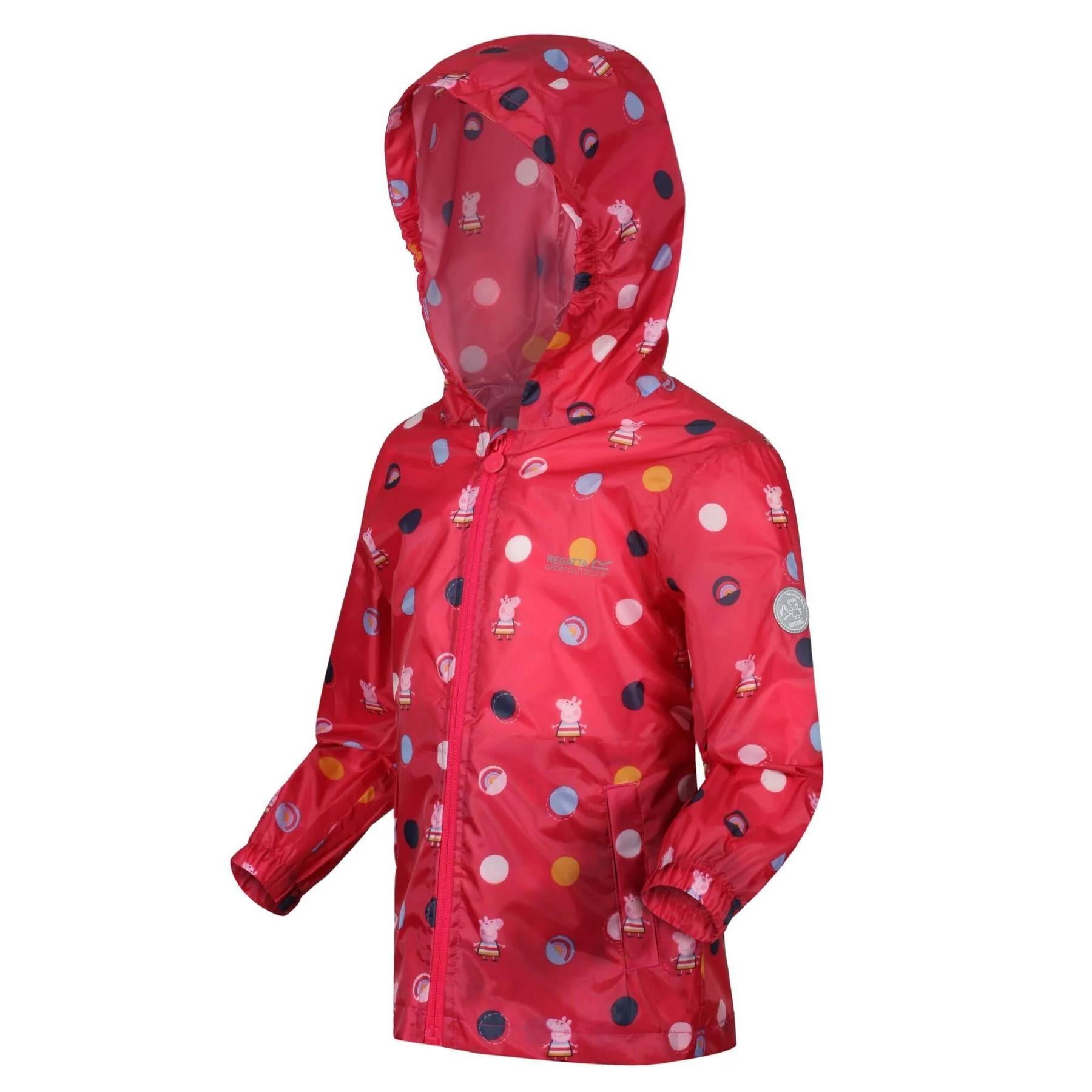 Regatta Kids Pack it Jacket III Lightweight Waterproof Packaway Jacket - Image 34