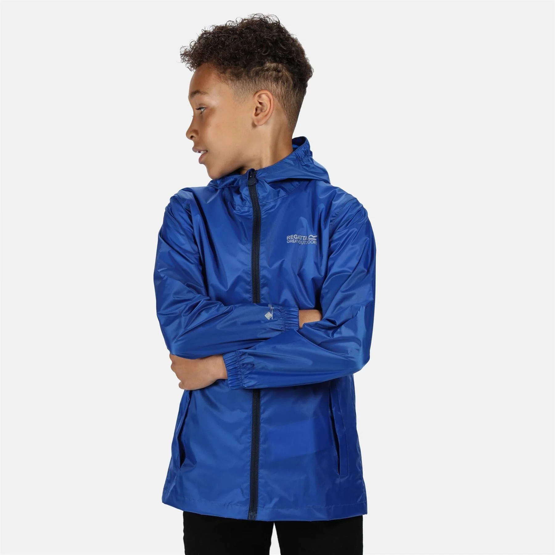 Regatta Kids Pack it Jacket III Lightweight Waterproof Packaway Jacket - Image 8