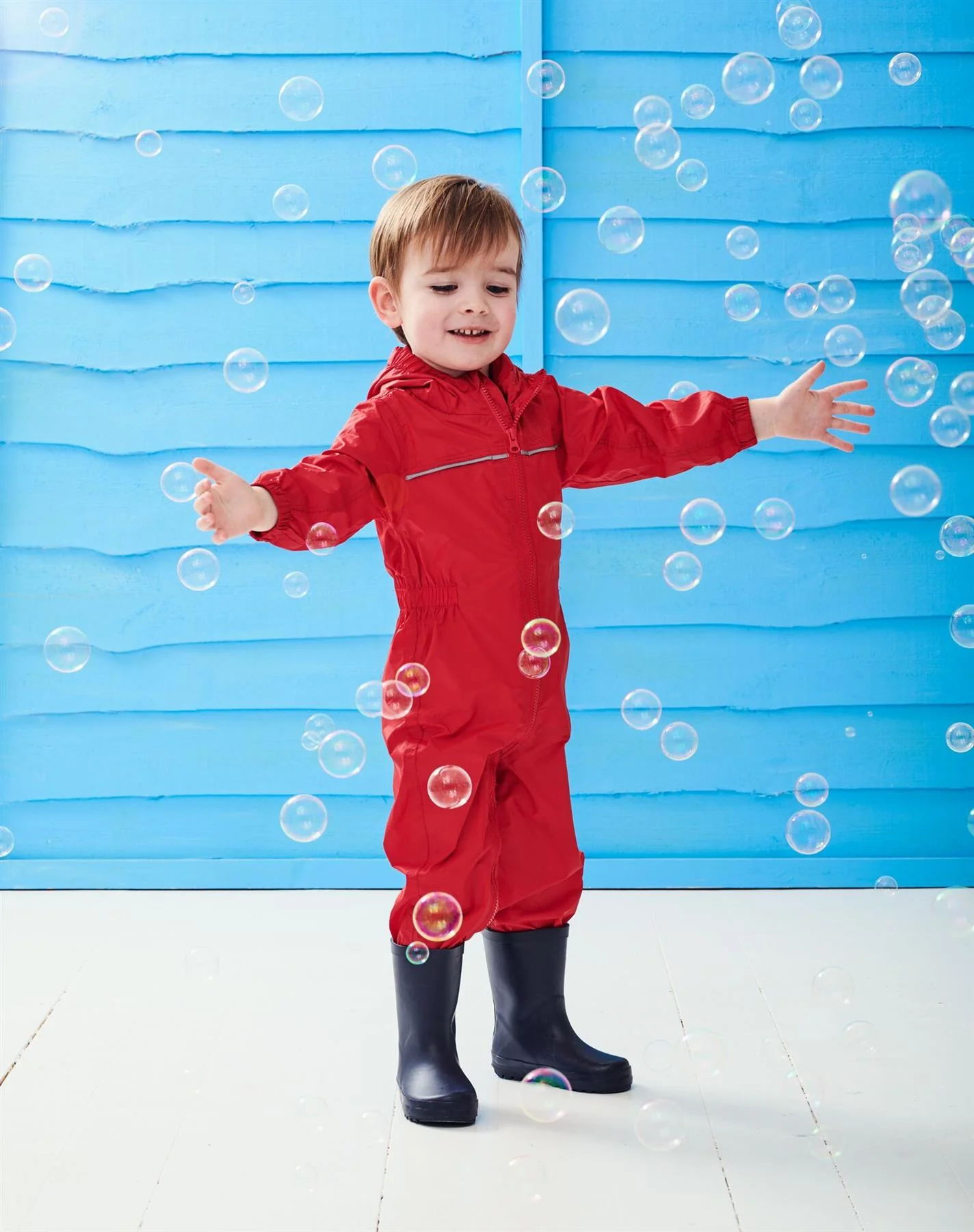Regatta Kids Rain All in One Waterproof Suit - Paddle - Image 2