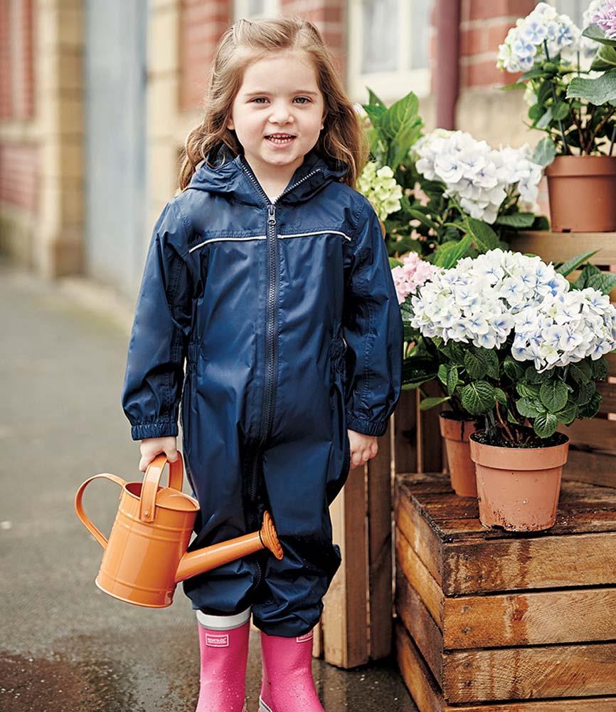 Regatta Kids Rain All in One Waterproof Suit - Paddle - Image 4