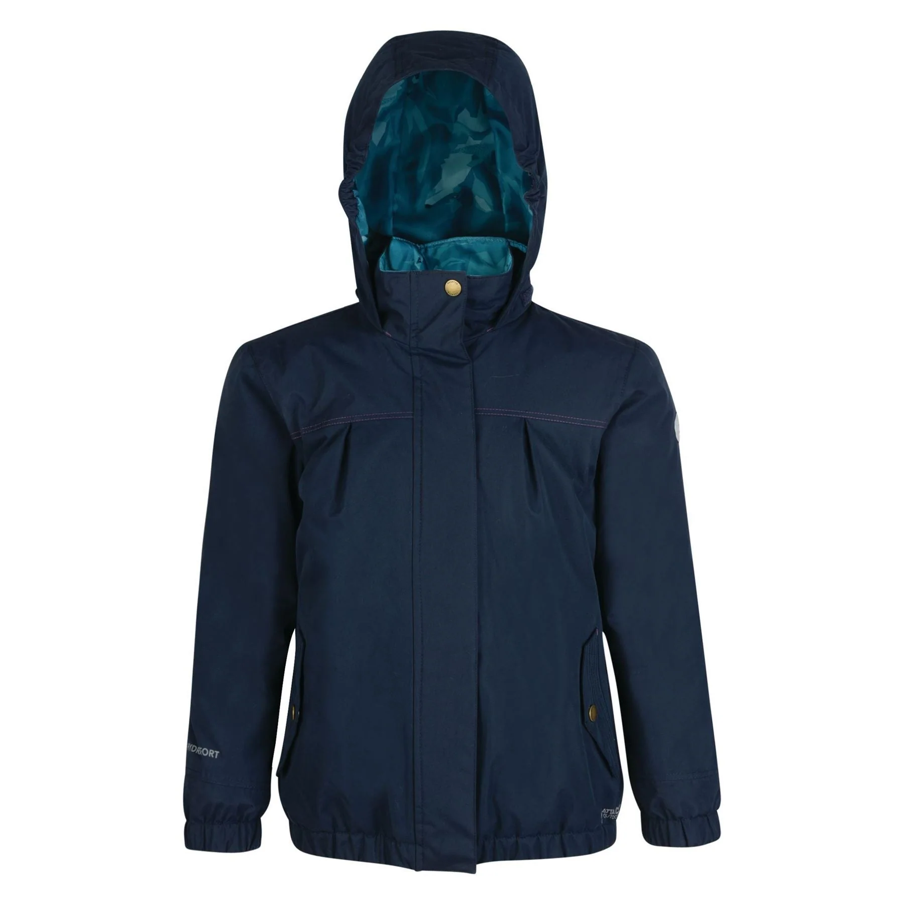 Regatta Kids Sugarwell Jacket Boys Girls Waterproof Hooded Coat - Image 3