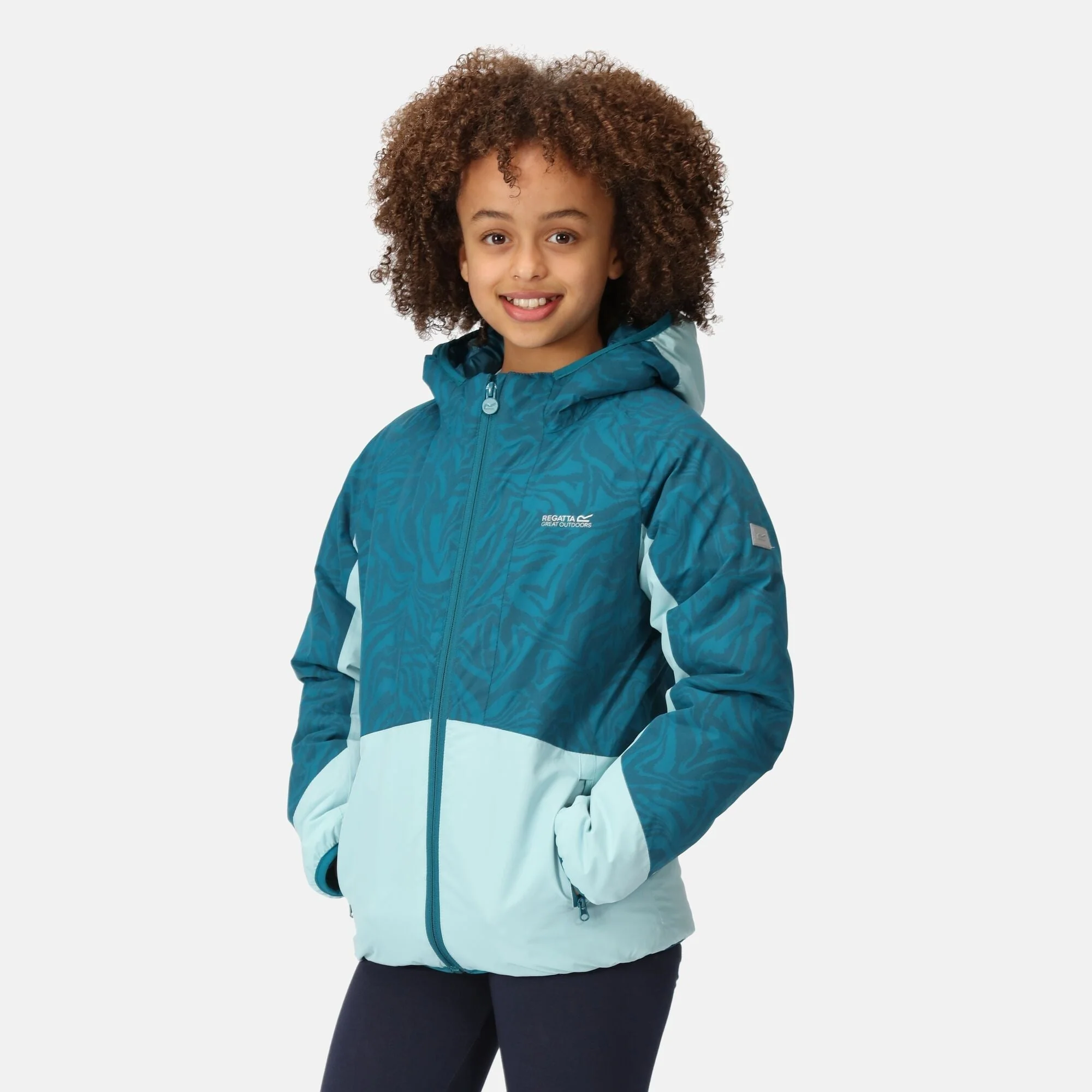 Regatta Kids Volcanics Reflective Jacket VII - Image 8