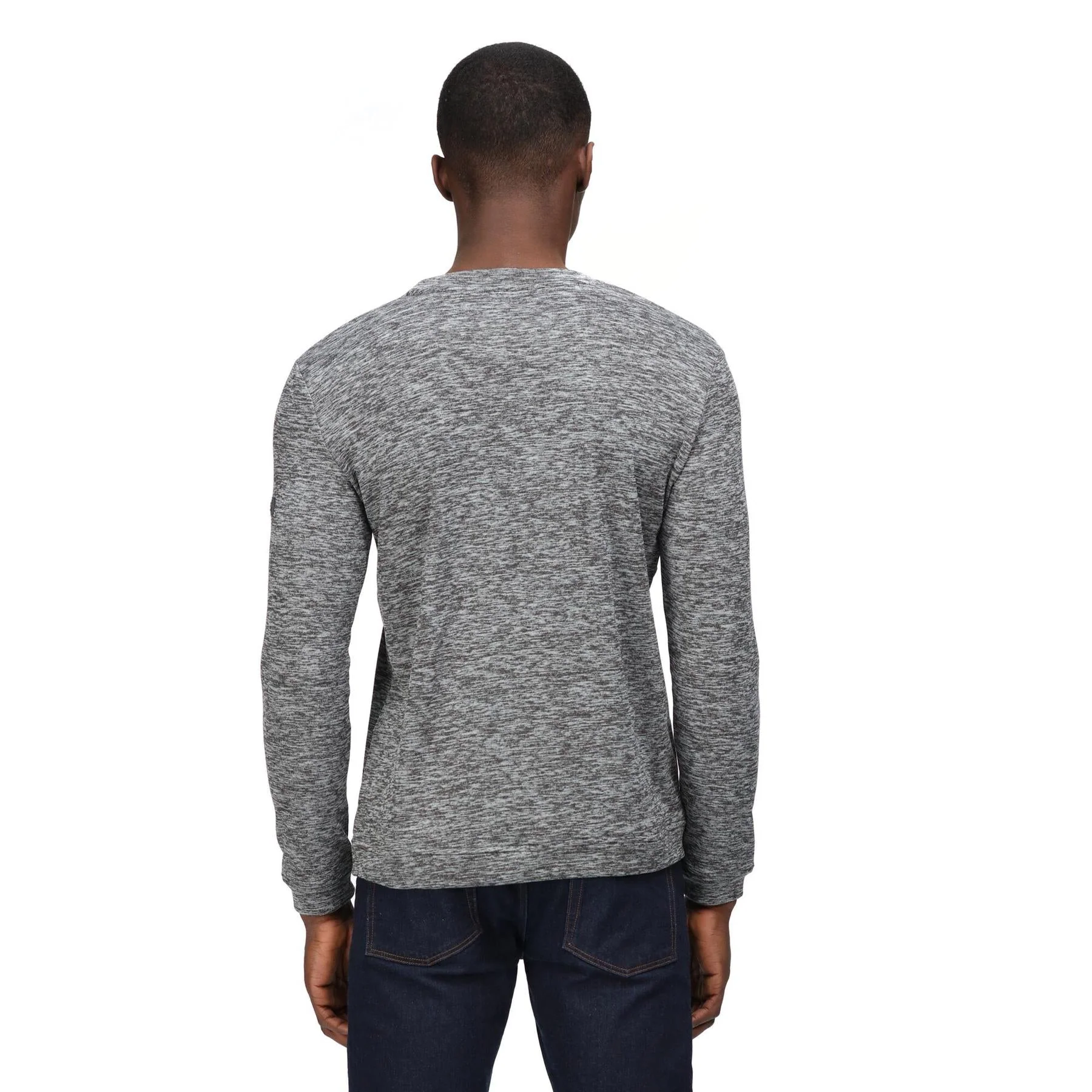 Regatta Leith Mens Crew Neck Sweatshirt Top Crew Neck - Image 3