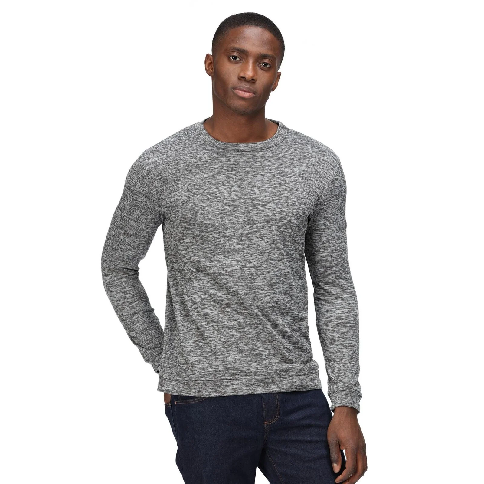 Regatta Leith Mens Crew Neck Sweatshirt Top Crew Neck - Image 5
