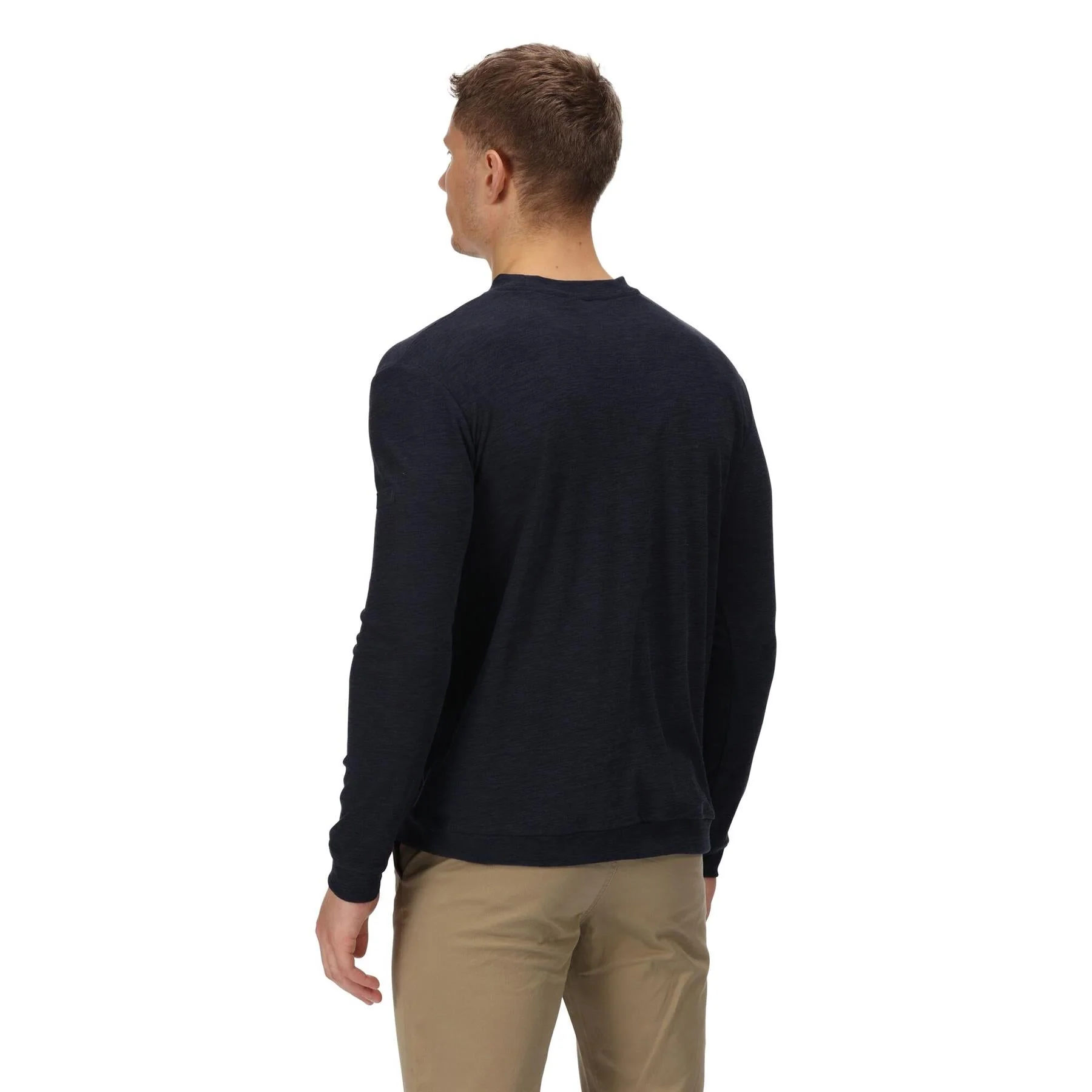 Regatta Leith Mens Crew Neck Sweatshirt Top Crew Neck - Image 6
