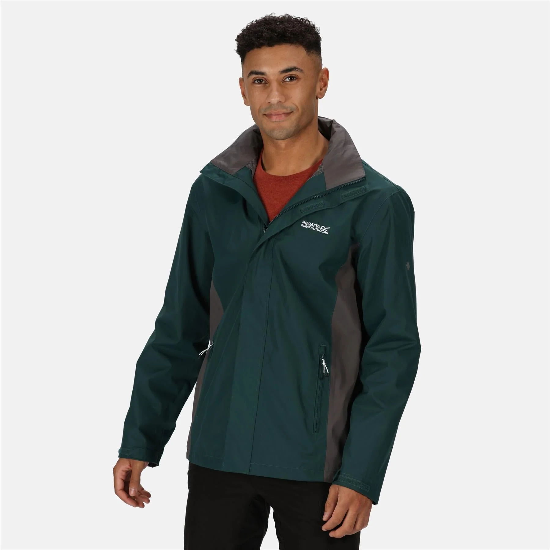 Regatta Matt Mens Waterproof Jacket - Image 5