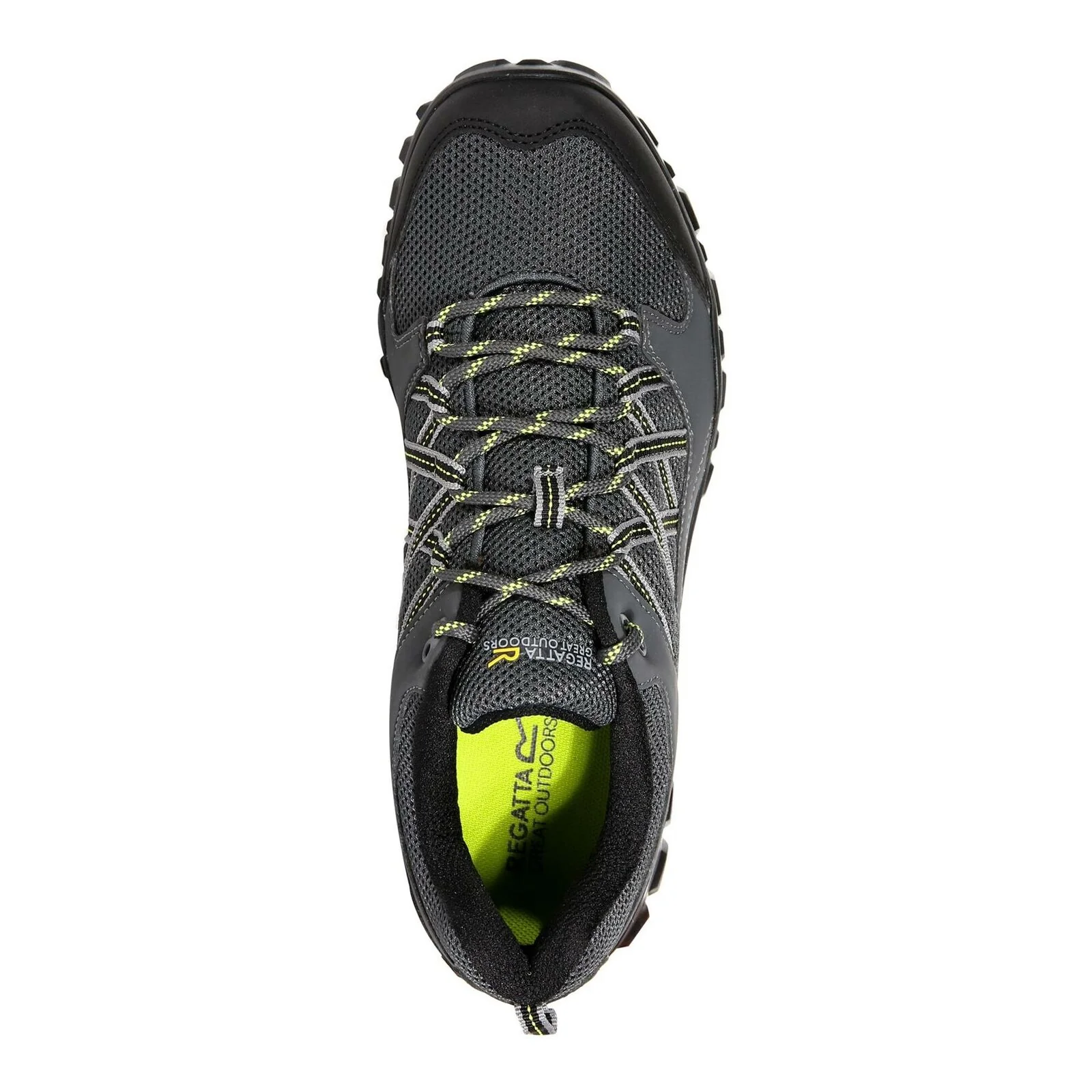 Regatta Men’s Edgepoint III Walking Shoes Briar Lime Punch - Image 4