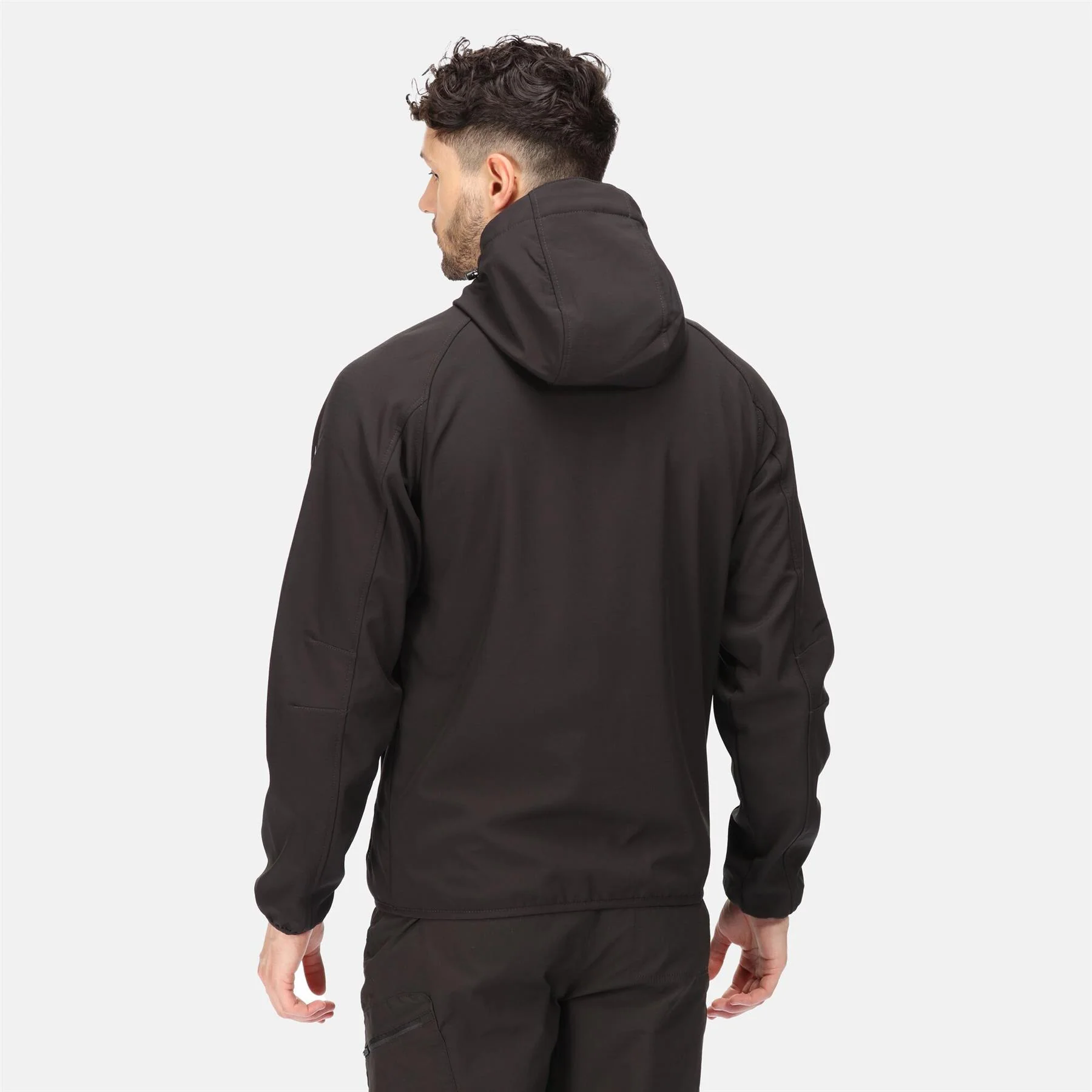Regatta Mens Arec III Outdoor Hooded Softshell Jacket - Image 12