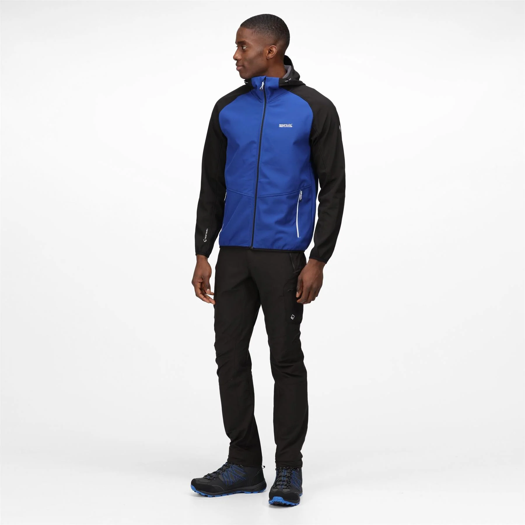 Regatta Mens Arec III Outdoor Hooded Softshell Jacket - Image 30