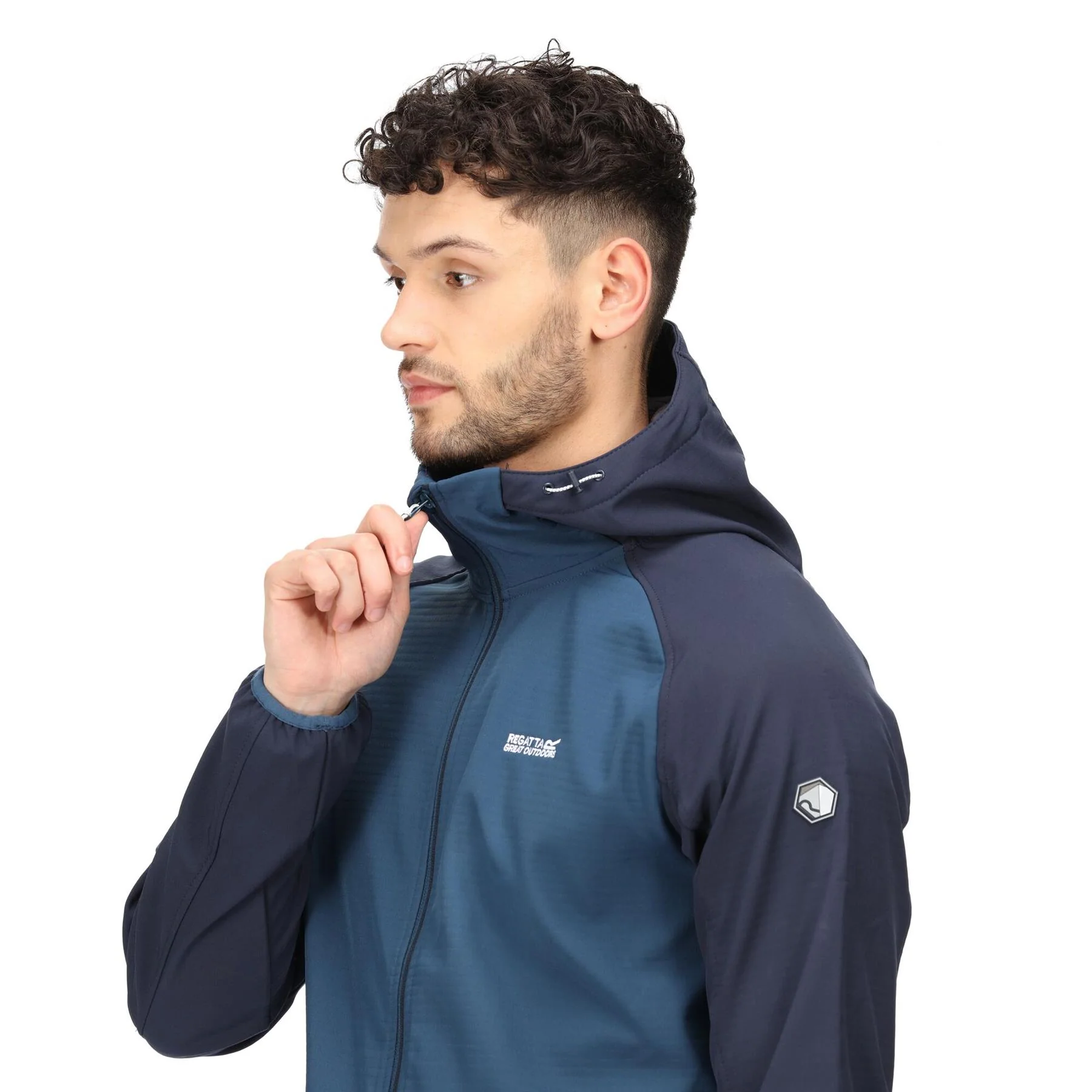 Regatta Mens Arec III Outdoor Hooded Softshell Jacket - Image 37