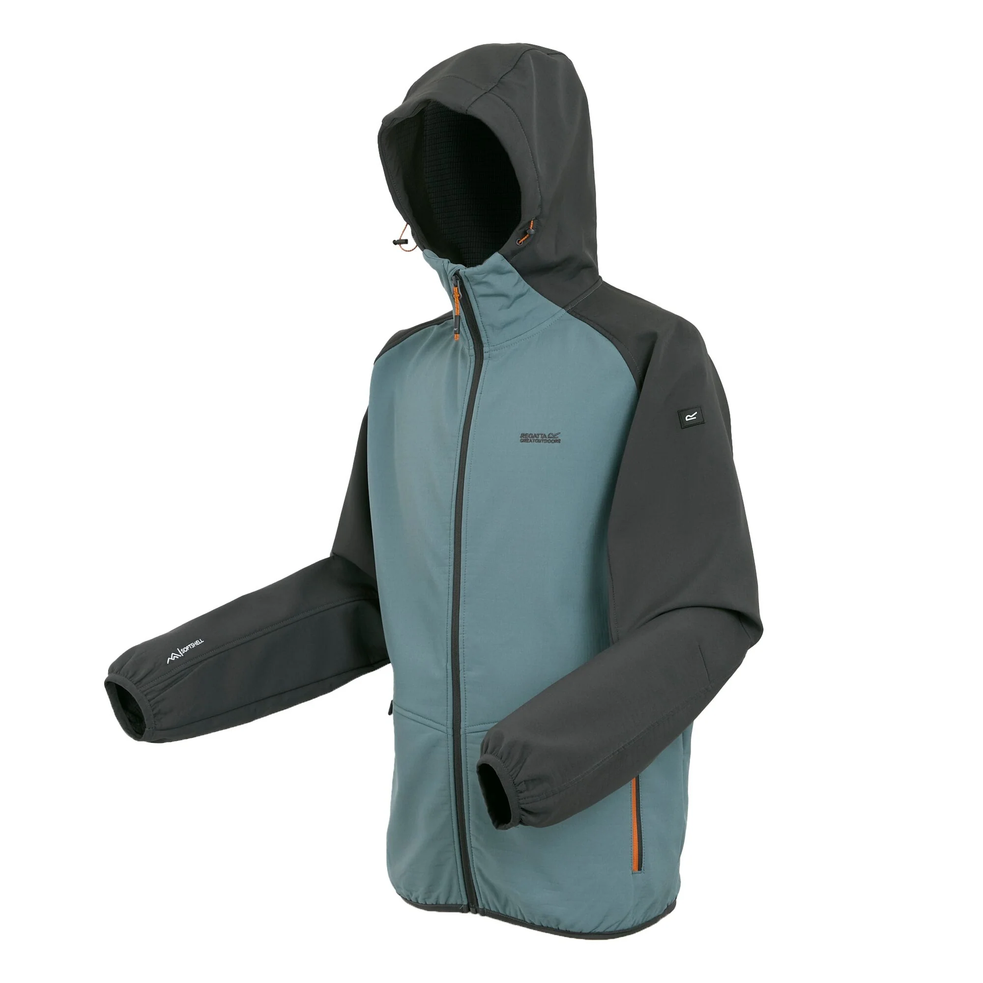 Regatta Mens Arec III Outdoor Hooded Softshell Jacket - Image 45