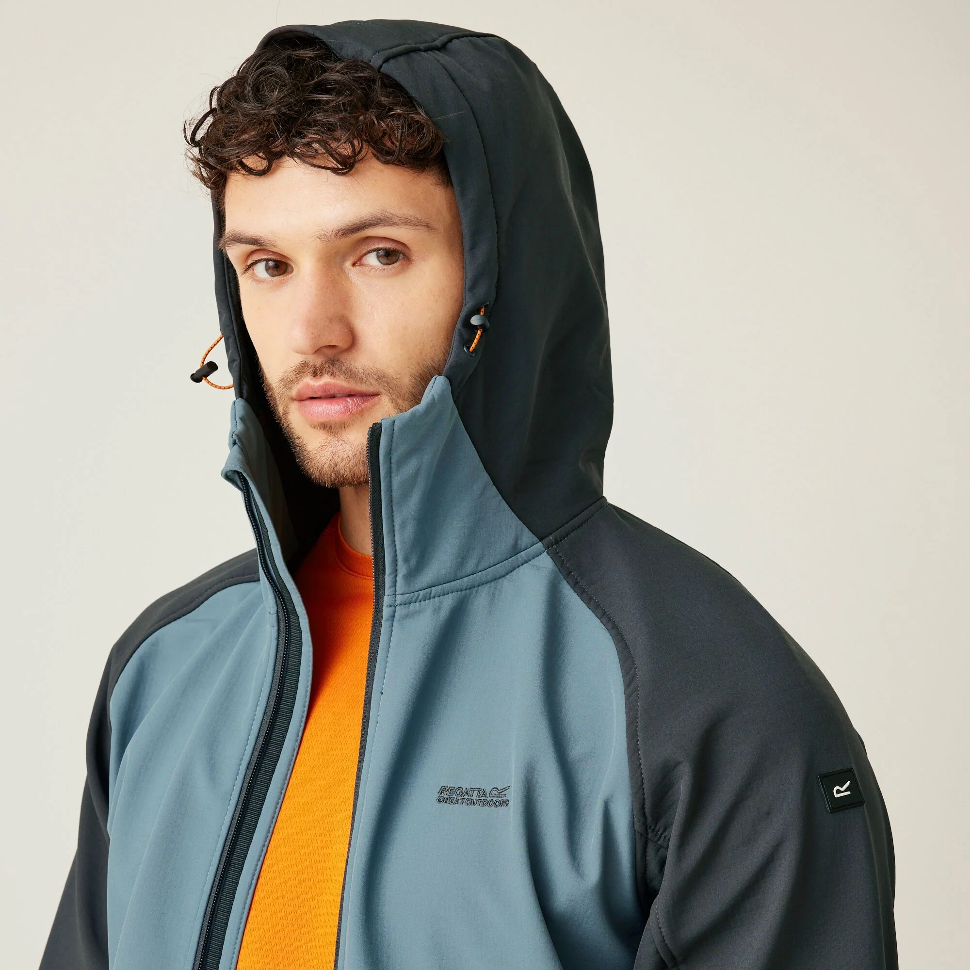 Regatta Mens Arec III Outdoor Hooded Softshell Jacket - Image 47