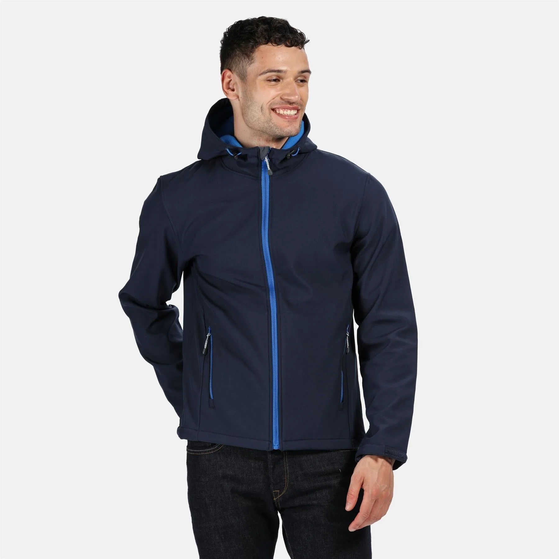 Regatta Mens Arley II Printable Softshell Hooded Jacket - Image 4