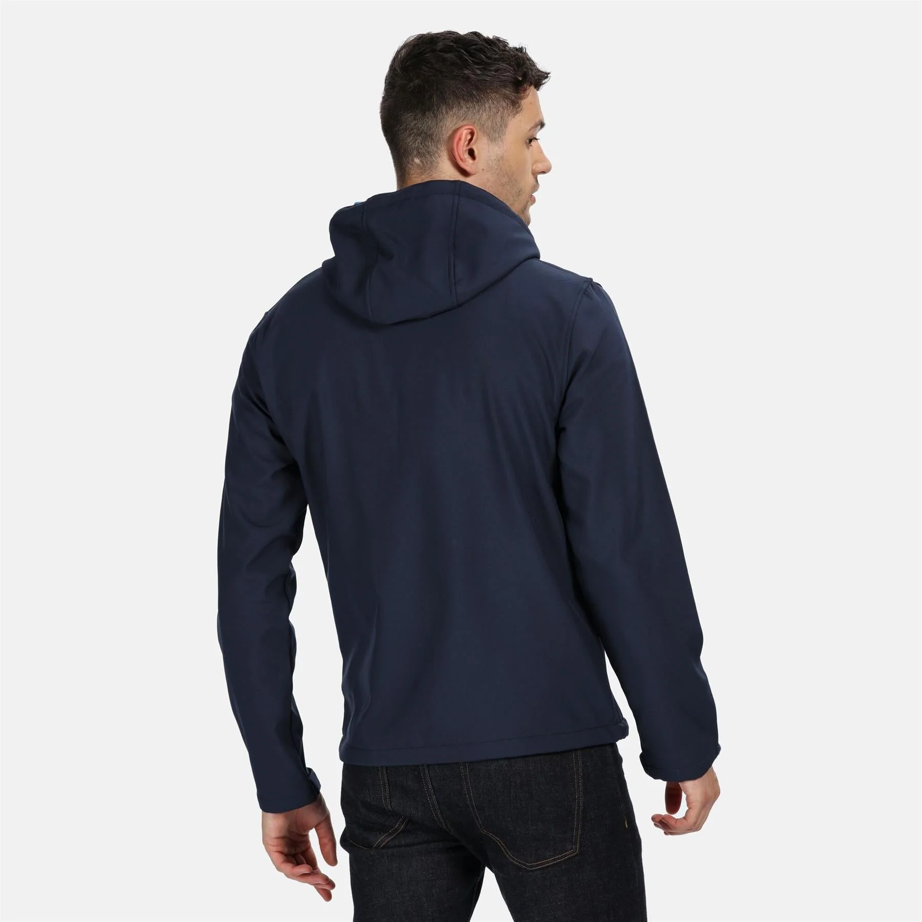Regatta Mens Arley II Printable Softshell Hooded Jacket - Image 7