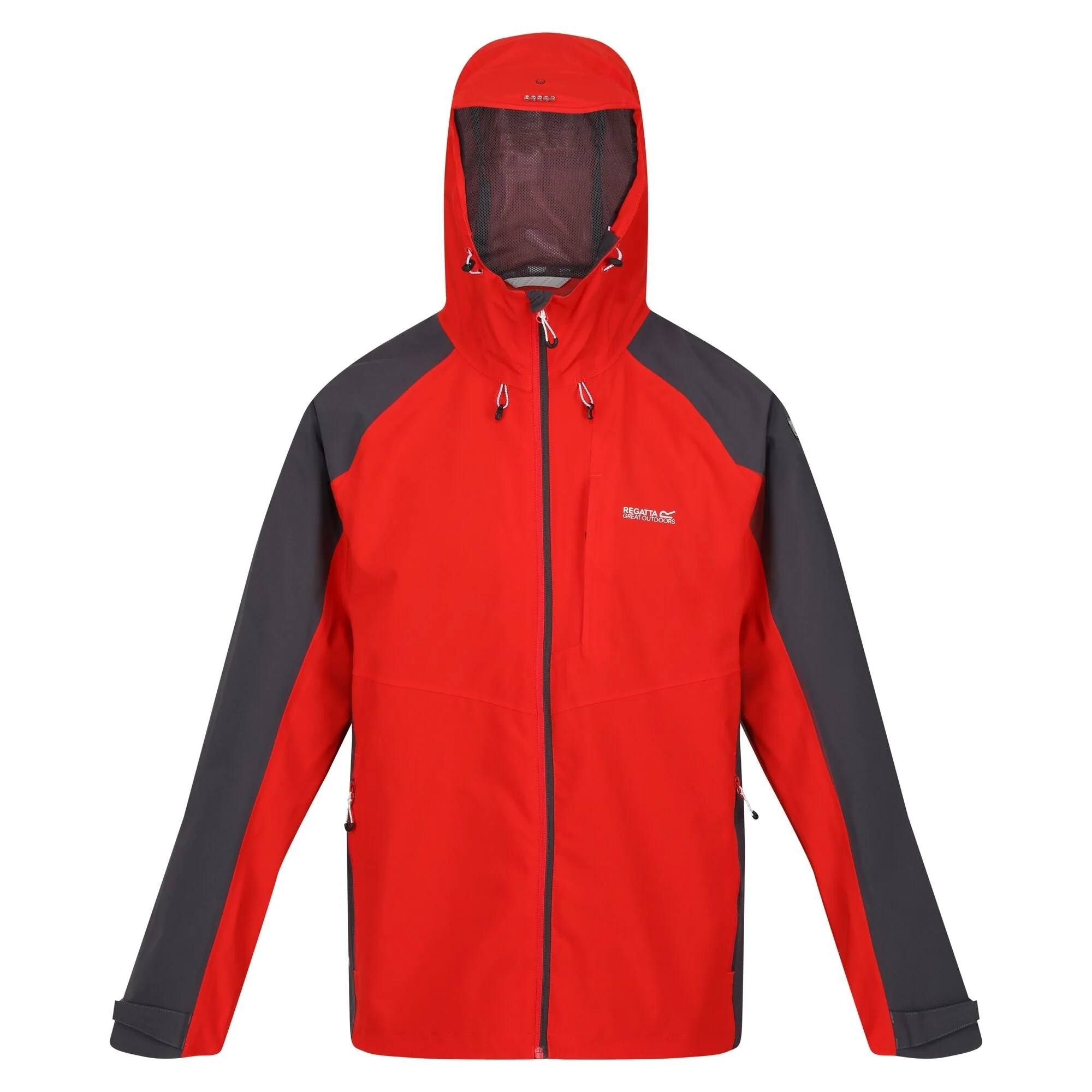 Regatta Mens Britedale Waterproof Breathable with LED Torch Jacket - Image 17