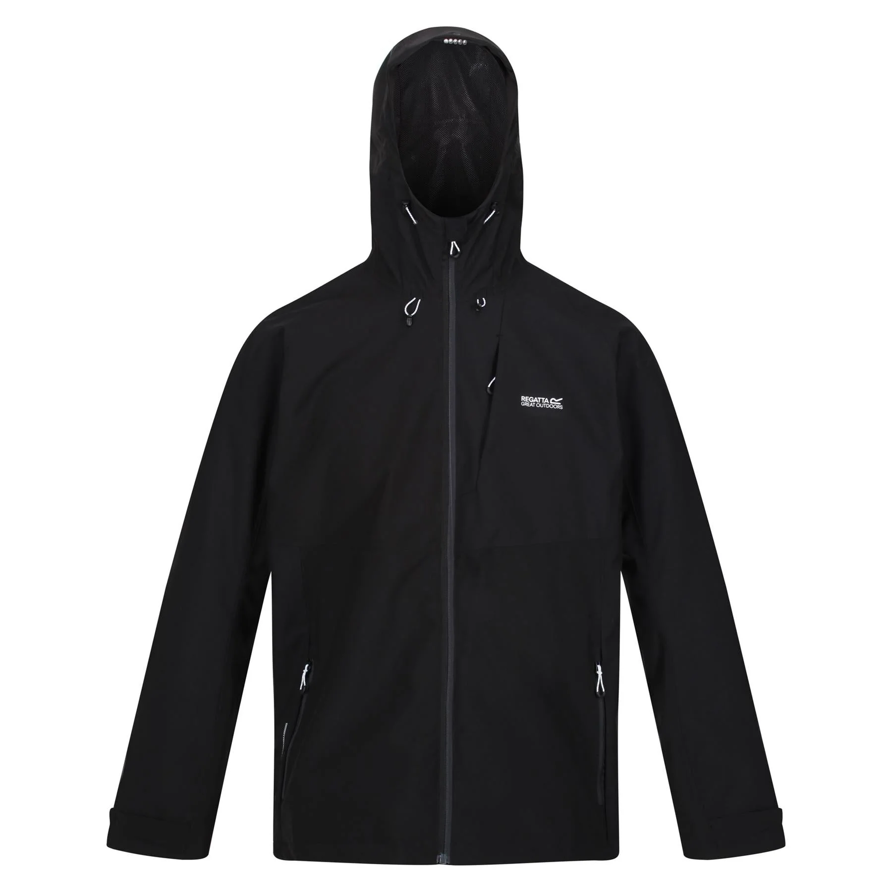 Regatta Mens Britedale Waterproof Breathable with LED Torch Jacket - Image 4