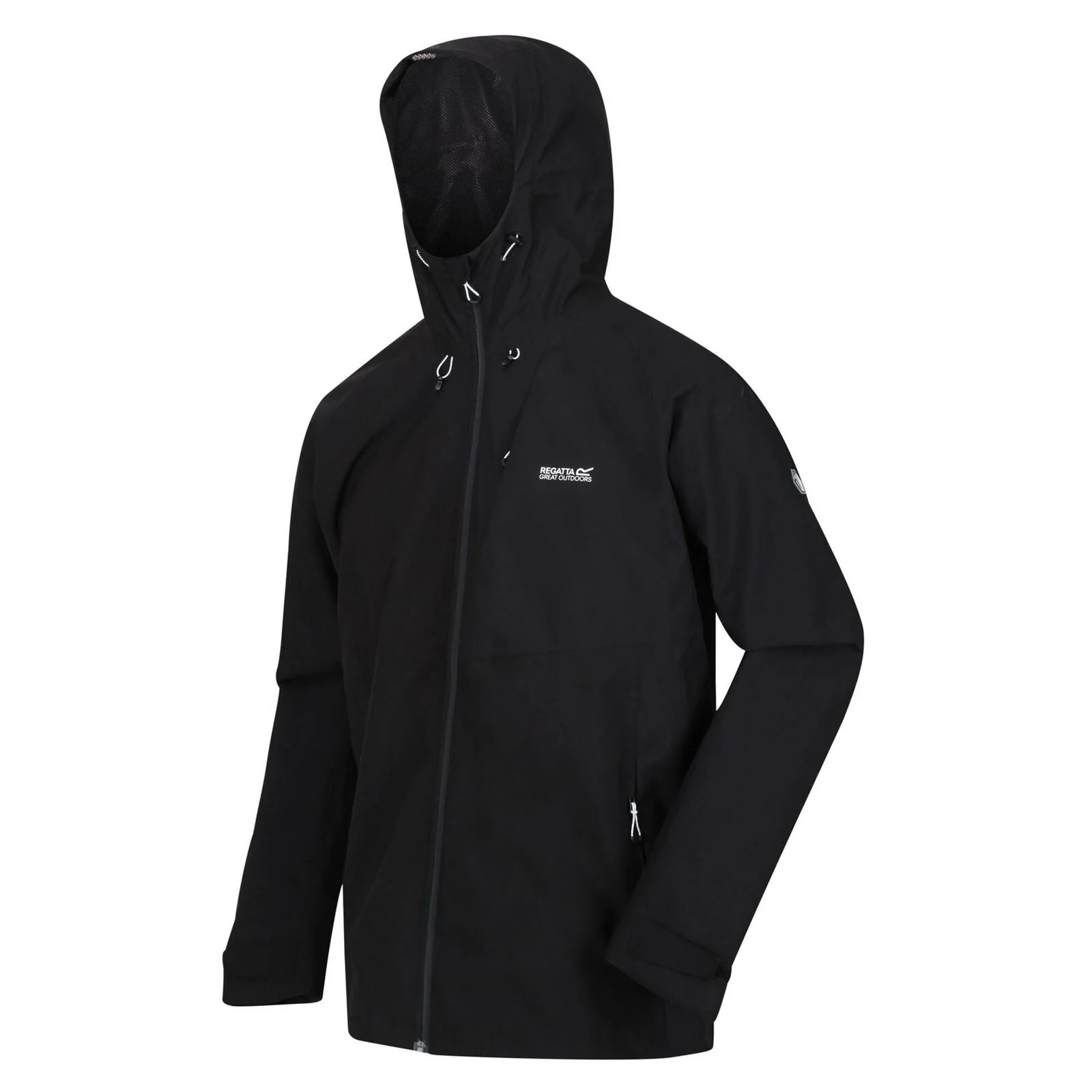 Regatta Mens Britedale Waterproof Breathable with LED Torch Jacket - Image 6