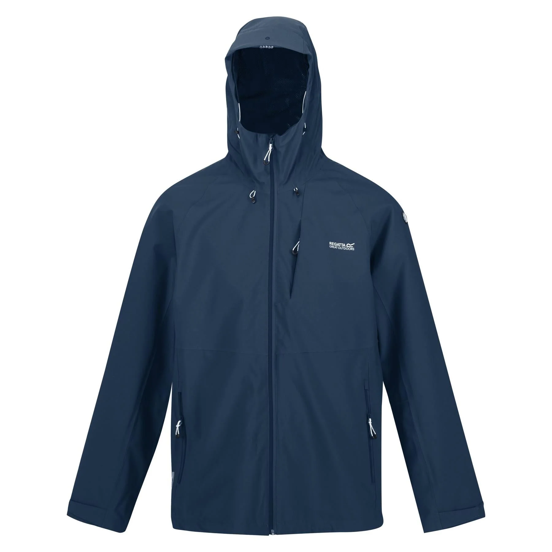 Regatta Mens Britedale Waterproof Breathable with LED Torch Jacket - Image 8