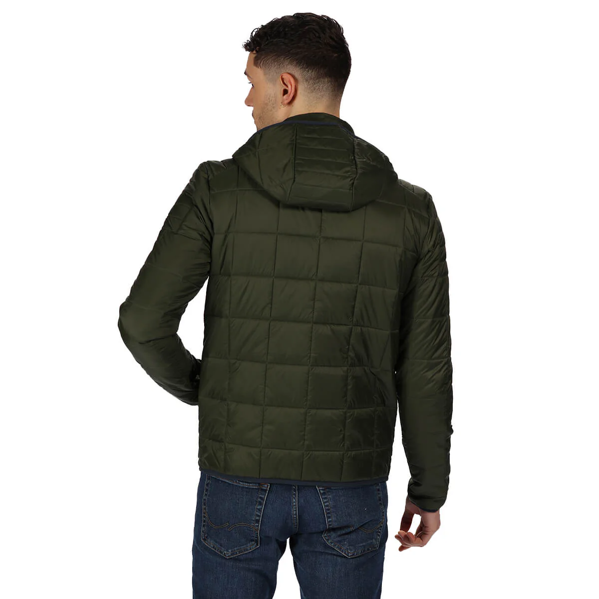 Regatta Mens Danar Water Repellent Warmloft Hooded Jacket - Image 3