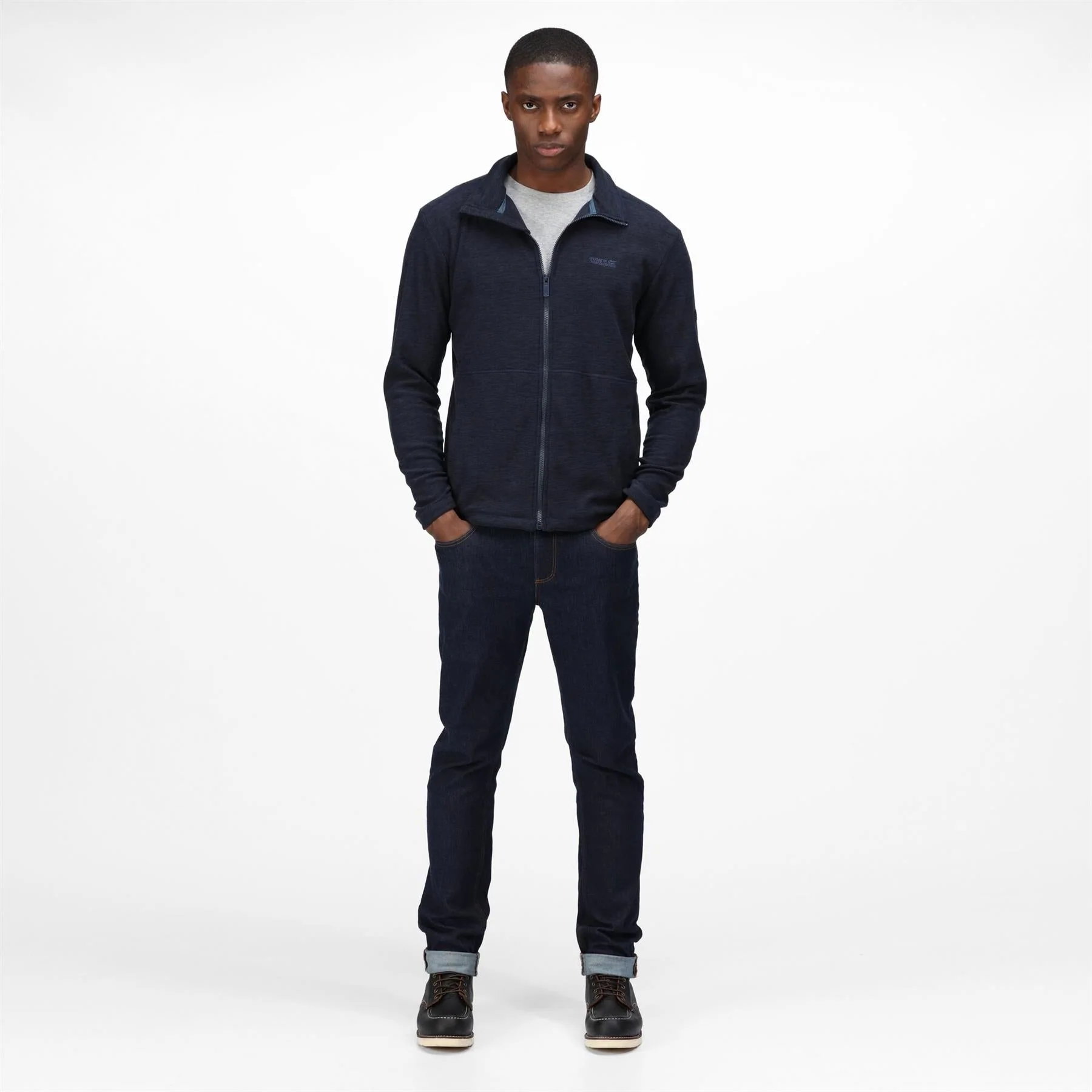 Regatta Mens Eilon Anti Pilling Full Zip Fleece Jacket - Image 3