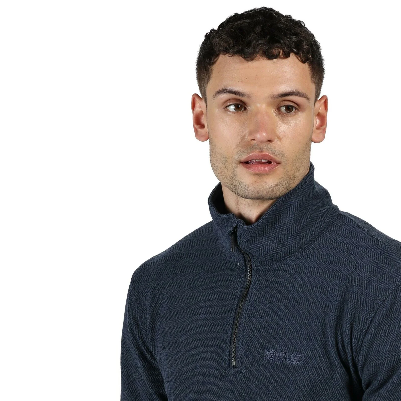 Regatta Mens Elgor II Half Zip Long Sleeved Jumper Pullover - Image 13