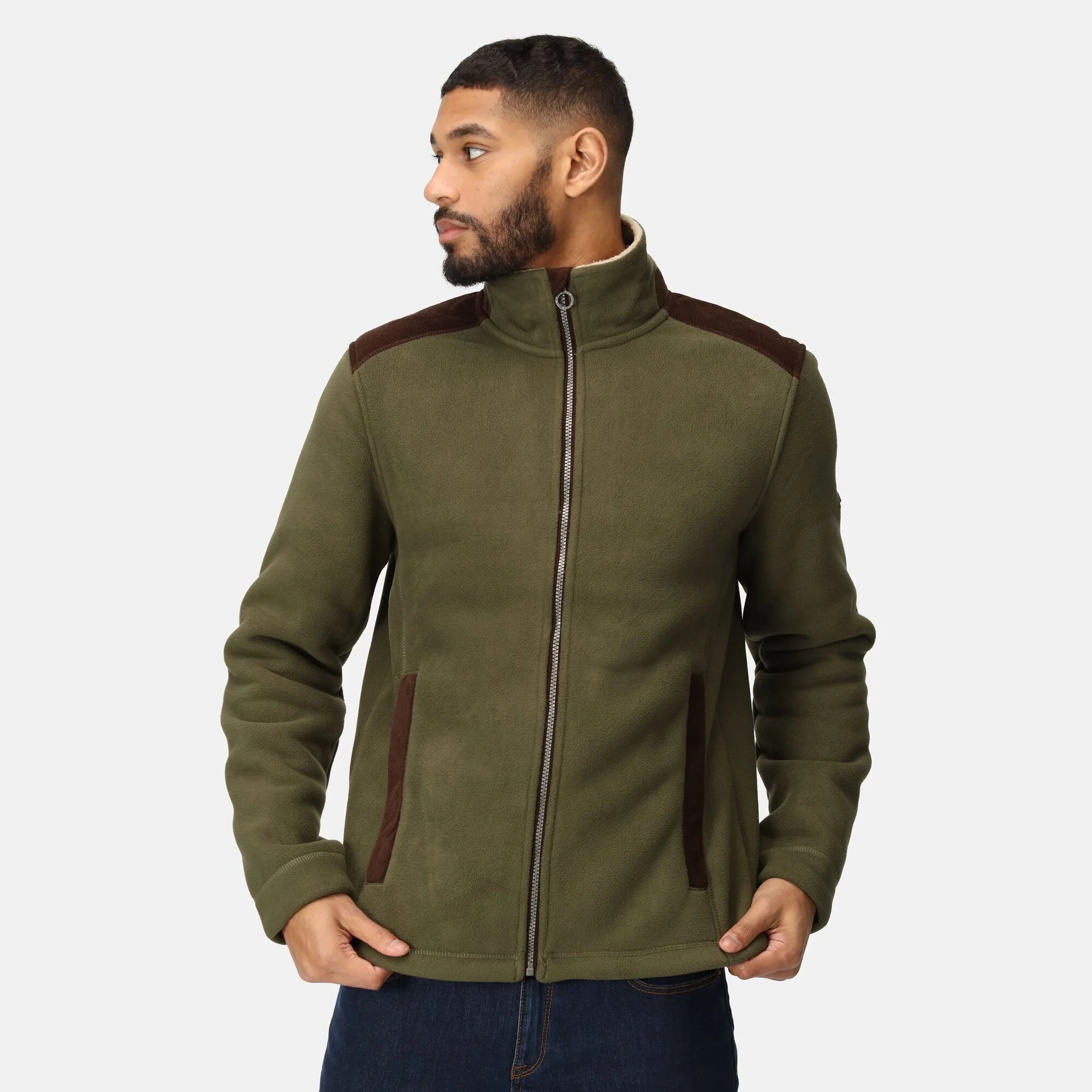 Regatta Mens Faversham Fill Zip Fleece - Image 5