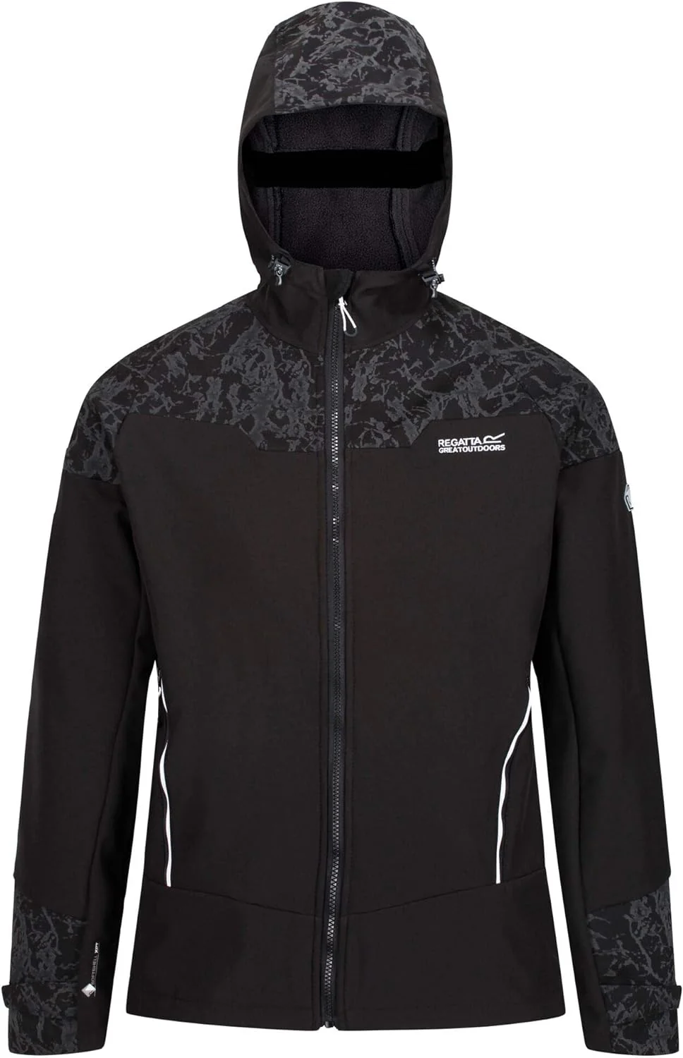 Regatta Men's Hewitts V Reflective Hooded Softshell - Image 2