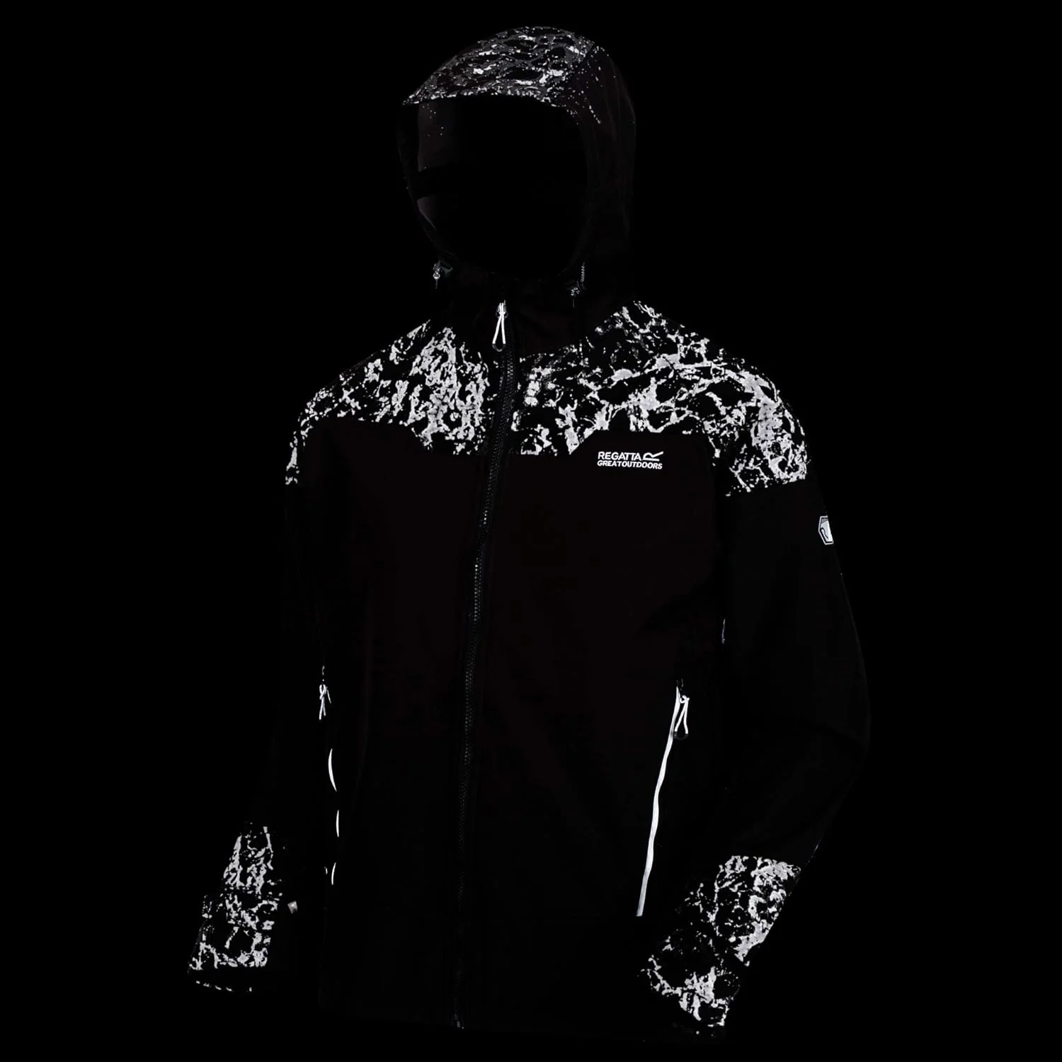 Regatta Men's Hewitts V Reflective Hooded Softshell - Image 3