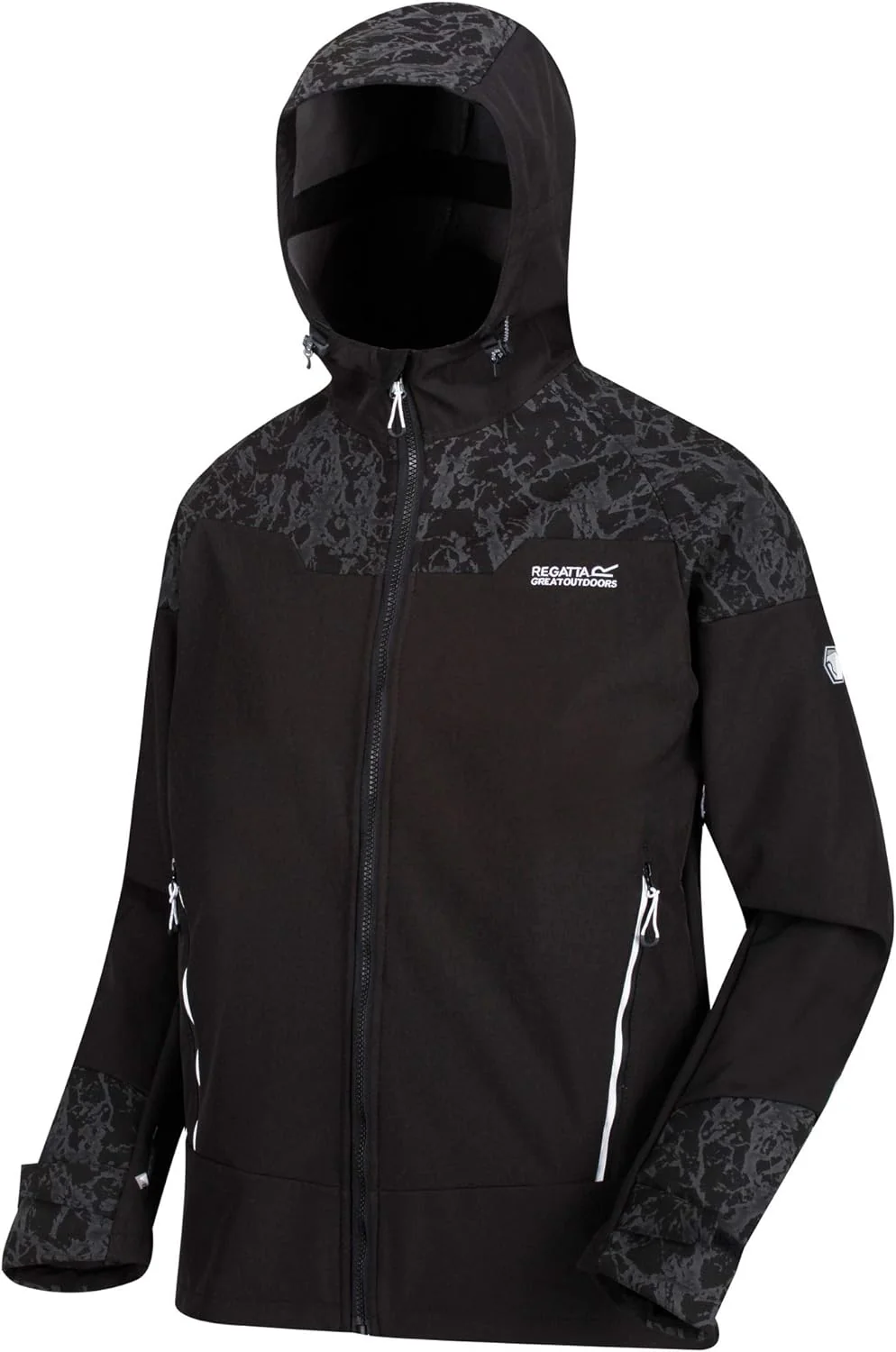Regatta Men's Hewitts V Reflective Hooded Softshell - Image 4